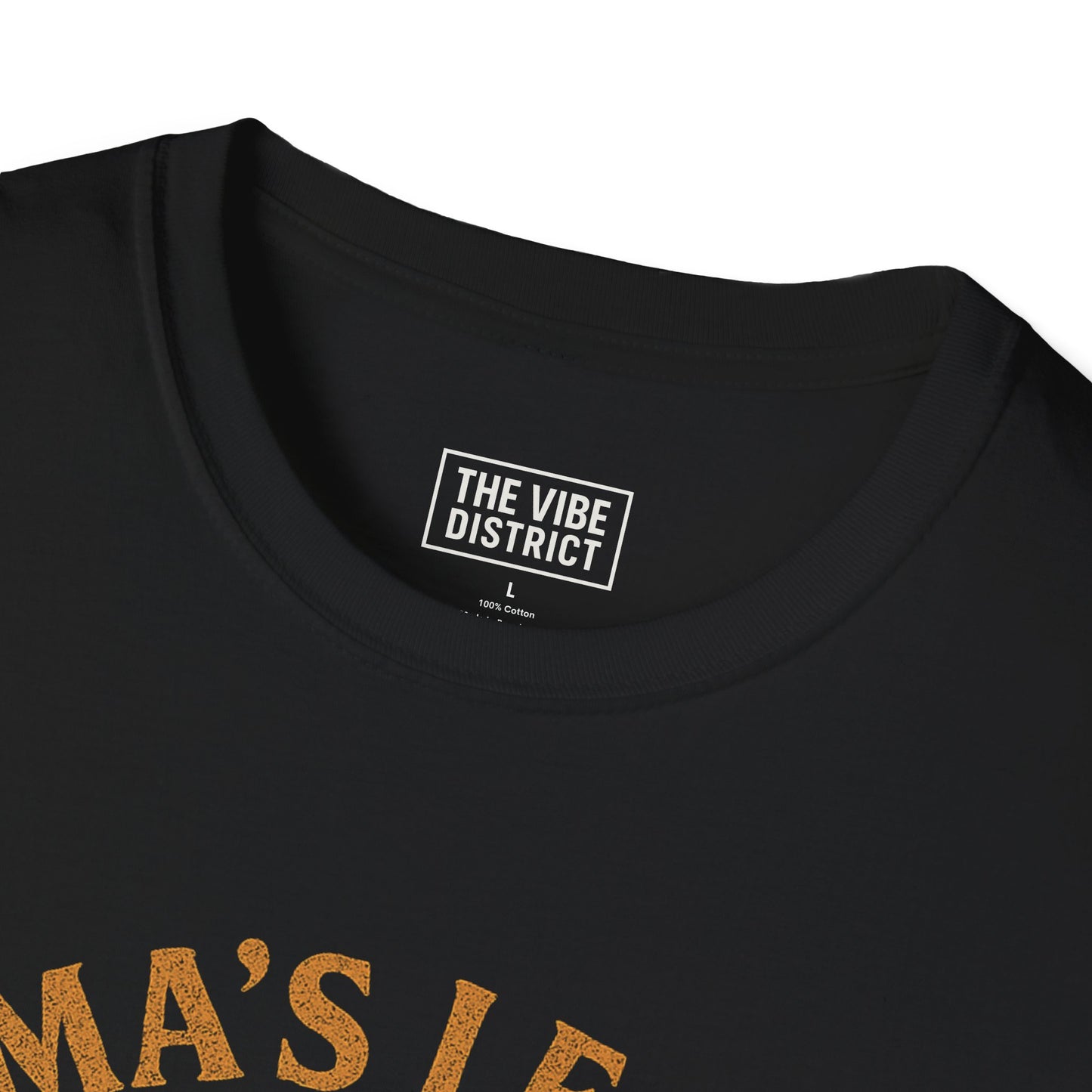 Mama's Legacy Unisex T-Shirt - Softstyle Tee, Mother's Day Gift, Family Bonding Shirt, Black Graphic Top, Everyday Wear