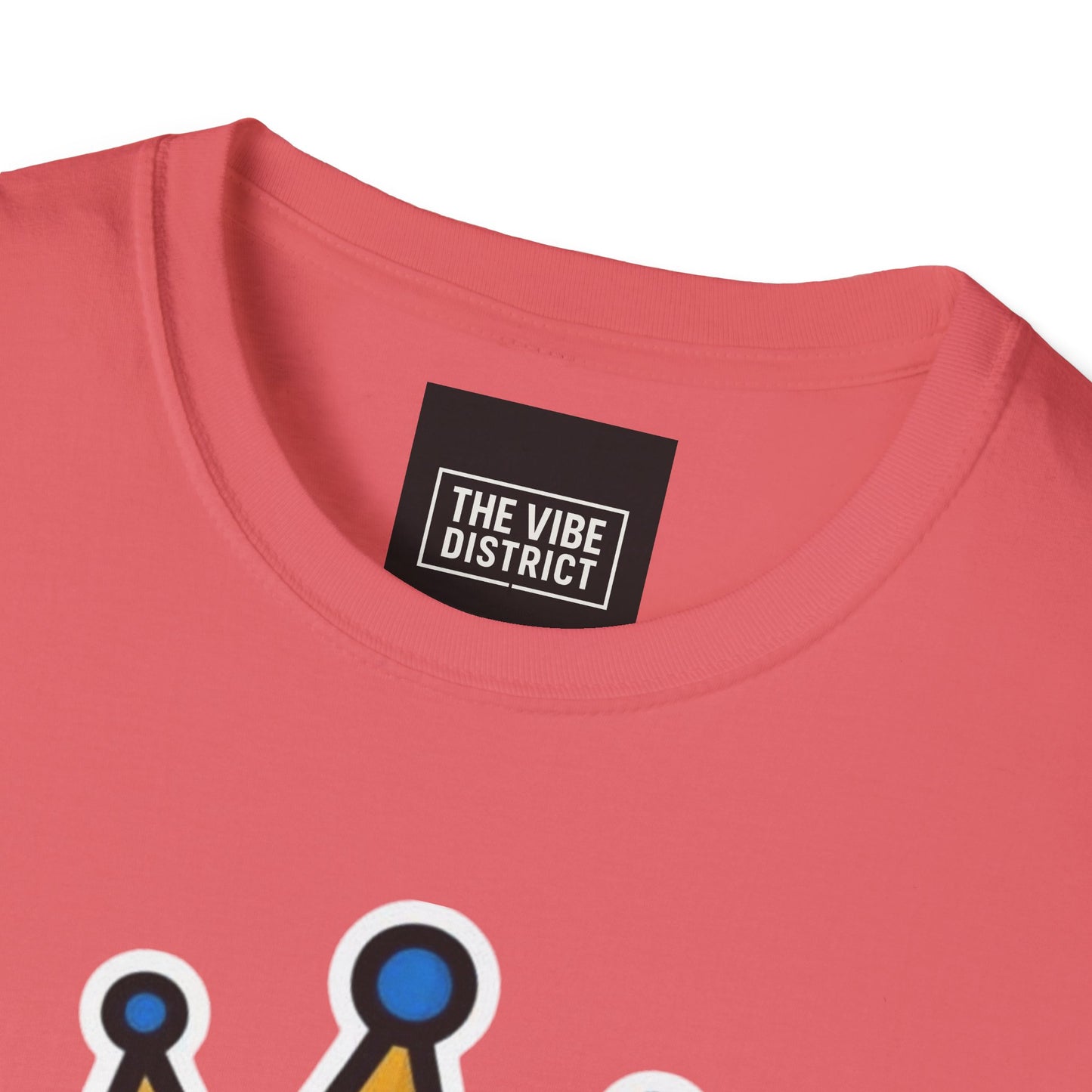Queen of Snacks Unisex Softstyle T-Shirt - Fun & Comfortable Graphic Tee for Snack Lovers