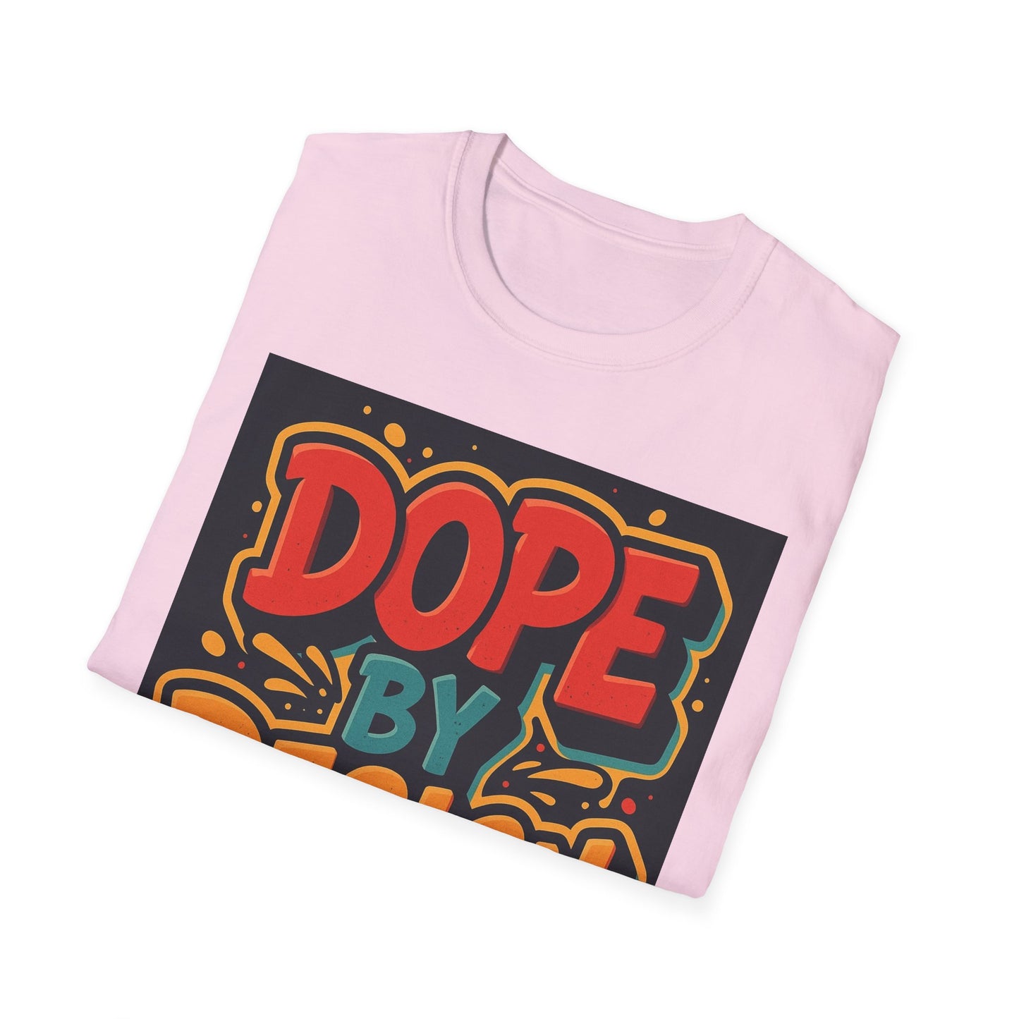 Dope by Design Unisex Softstyle T-Shirt - Vibrant Graphic Tee for Casual Wear