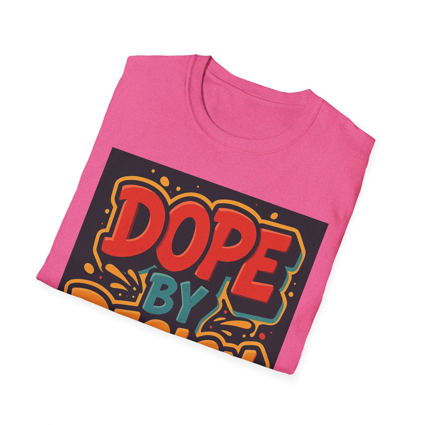 Dope by Design Unisex Softstyle T-Shirt - Vibrant Graphic Tee for Casual Wear