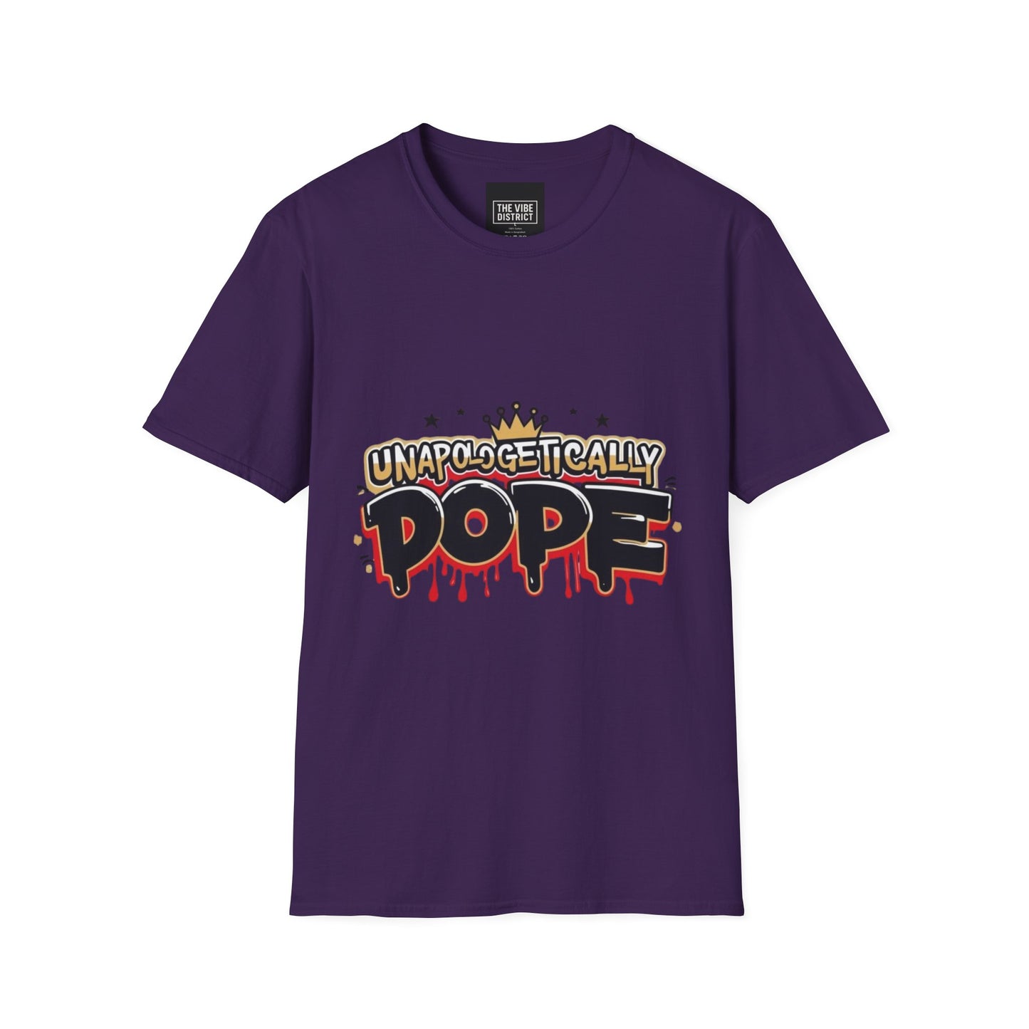Unisex 'Unapologetically Dope' T-Shirt - Trendy Graphic Tee for Confident Fashion Lovers