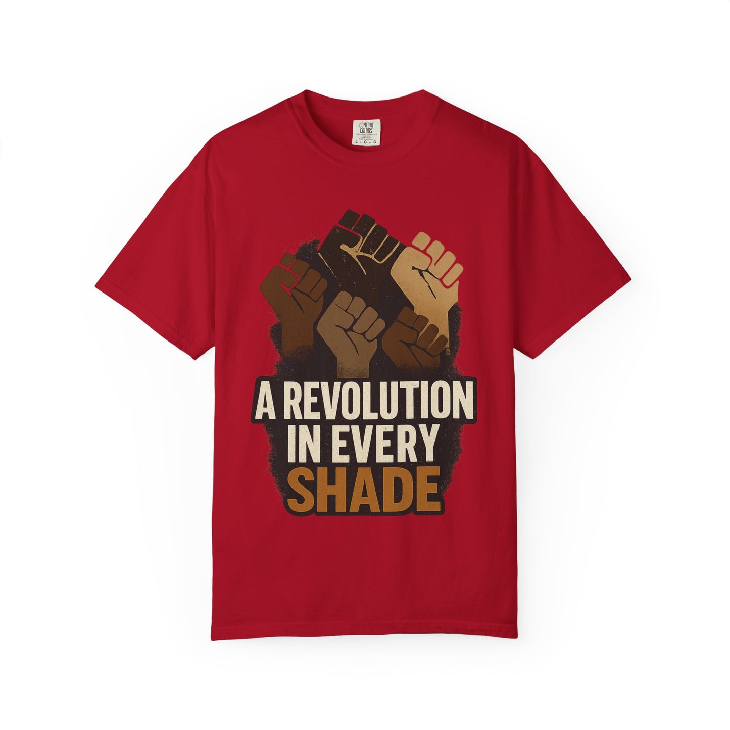 - A Revolution in Every Shade, Social Justice Tee, Equality Apparel, Gift for Activists, Pride Wear