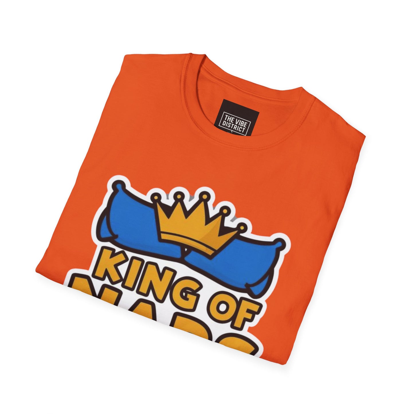 King of Naps Unisex Softstyle T-Shirt - Perfect Gift for Sleep Lovers