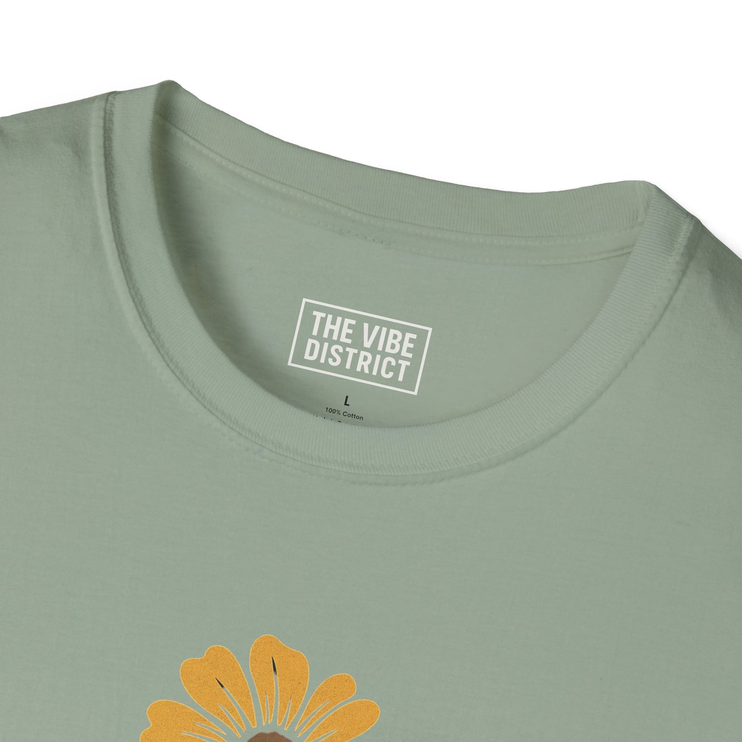 Bloom Through Concrete T-Shirt, Motivational Quote Tee, Gift for Garden Lovers, Positive Vibes Top, Summer Apparel