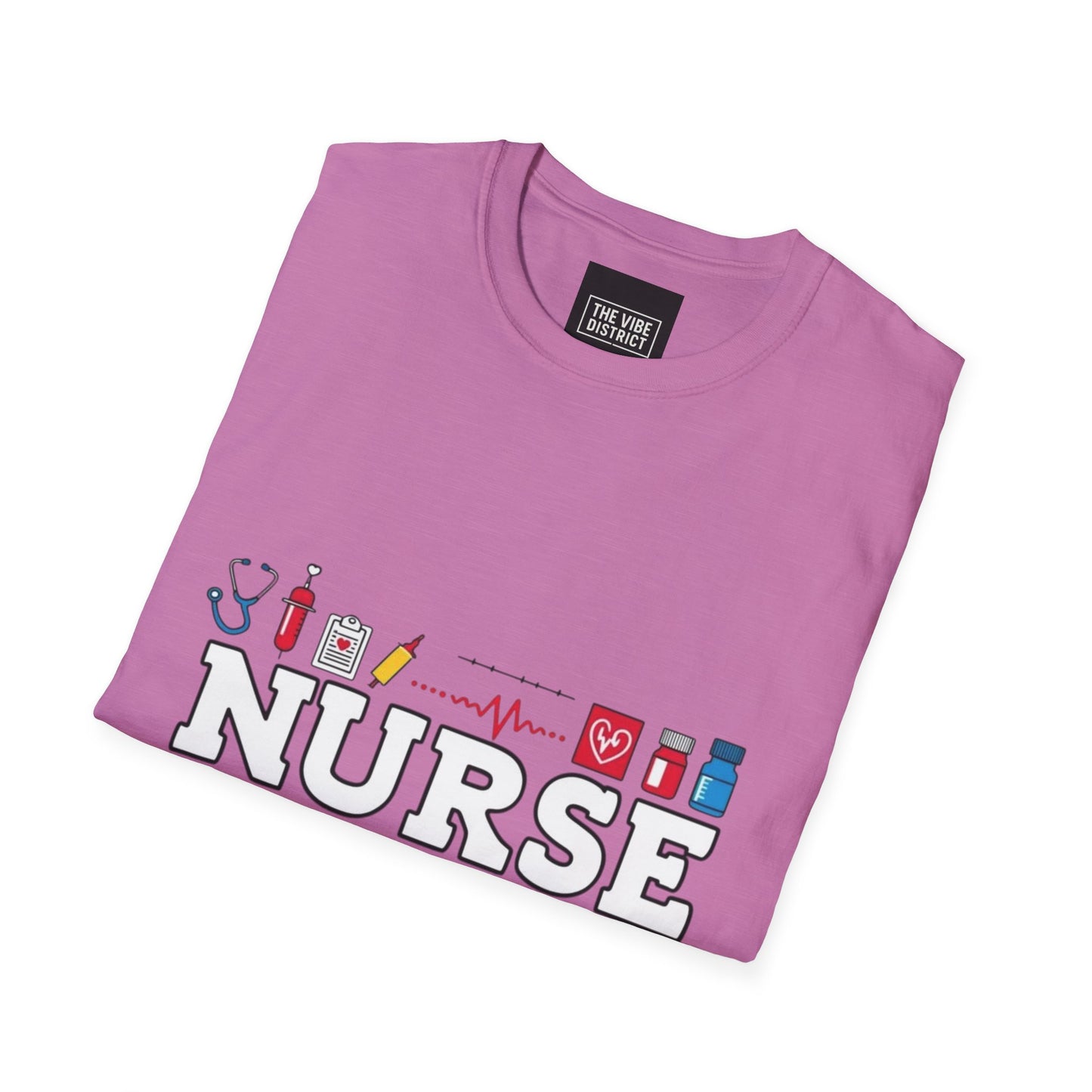 Nurse Appreciation T-Shirt | Unisex Softstyle Tee for Healthcare Heroes | "I'll Be There For You" Design