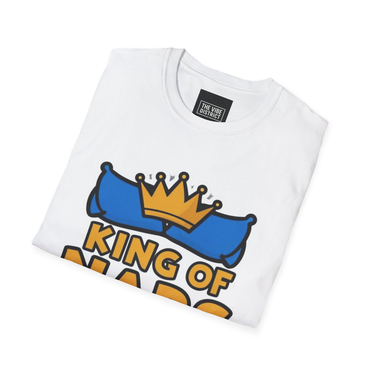 King of Naps Unisex Softstyle T-Shirt - Perfect Gift for Sleep Lovers