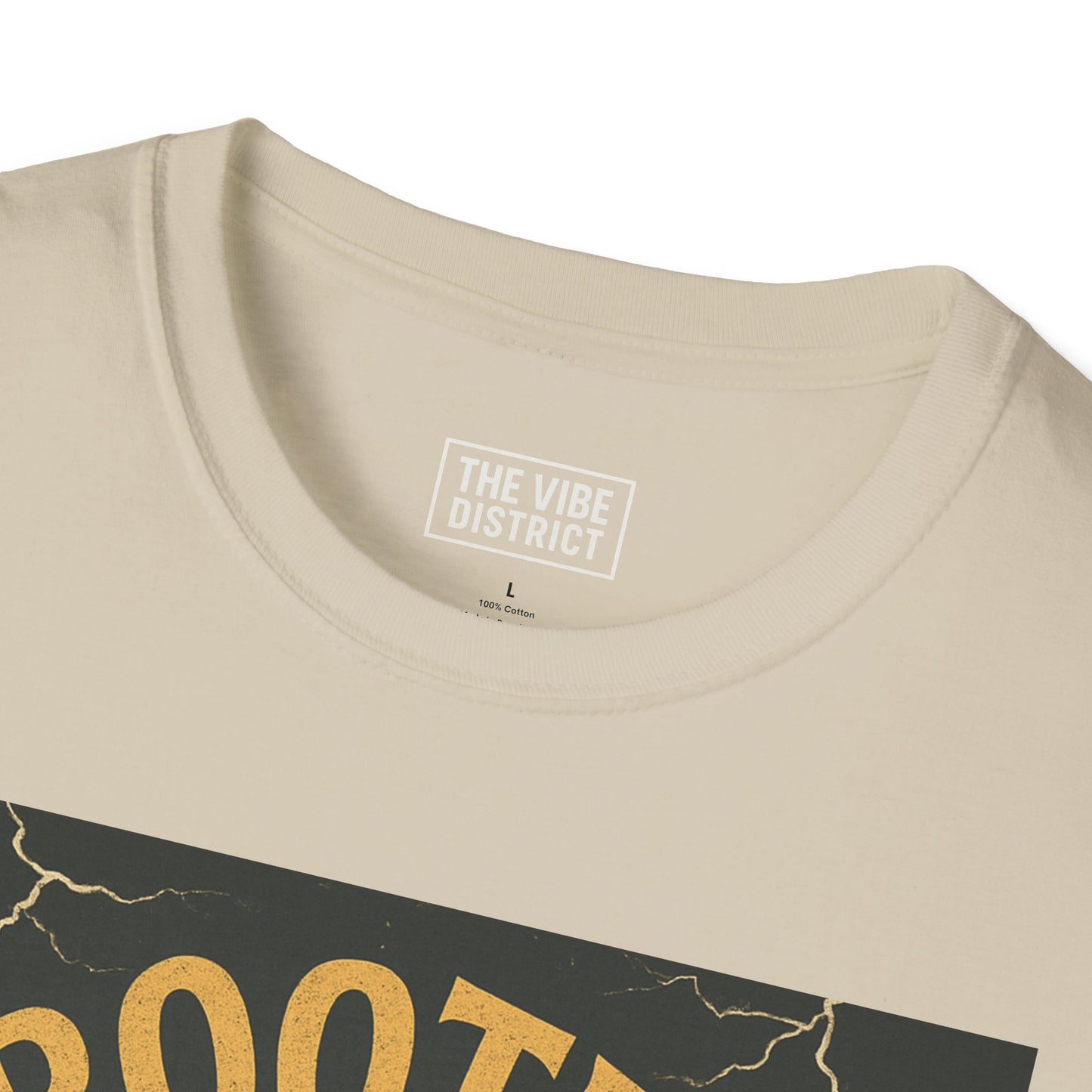 Rooted Not Shaken Unisex Softstyle T-Shirt, Tree Graphic Tee, Nature Lover Gift, Motivational Shirt, Eco-Friendly Apparel