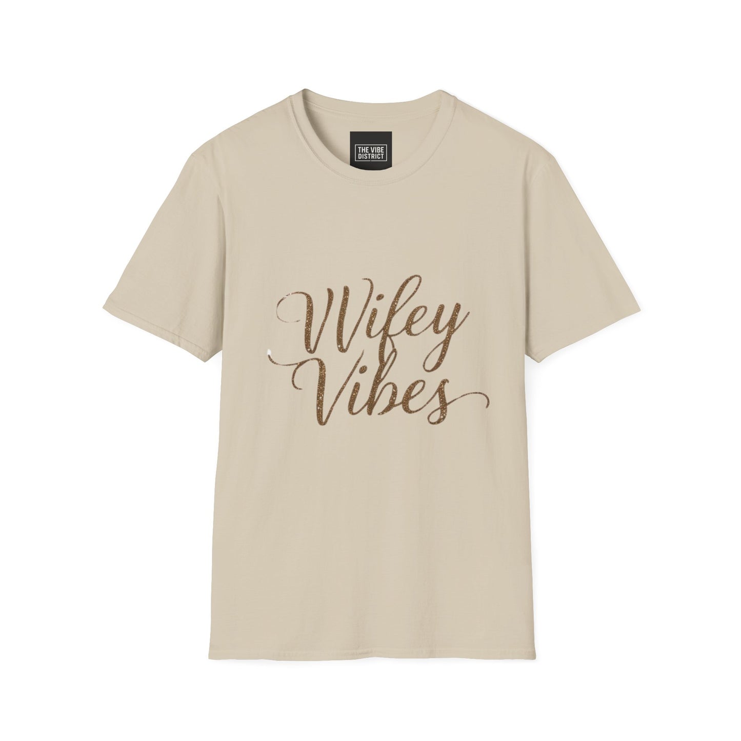 Wifey Vibes Unisex Softstyle T-Shirt - Perfect Gift for Brides and Newlyweds