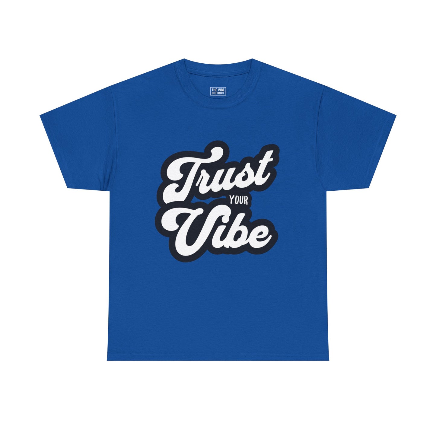 Trust Your Vibe Unisex Cotton Tee, Positive Affirmation Shirt, Casual Everyday Wear, Gift for Teens, Birthday, Inspirational Fashion