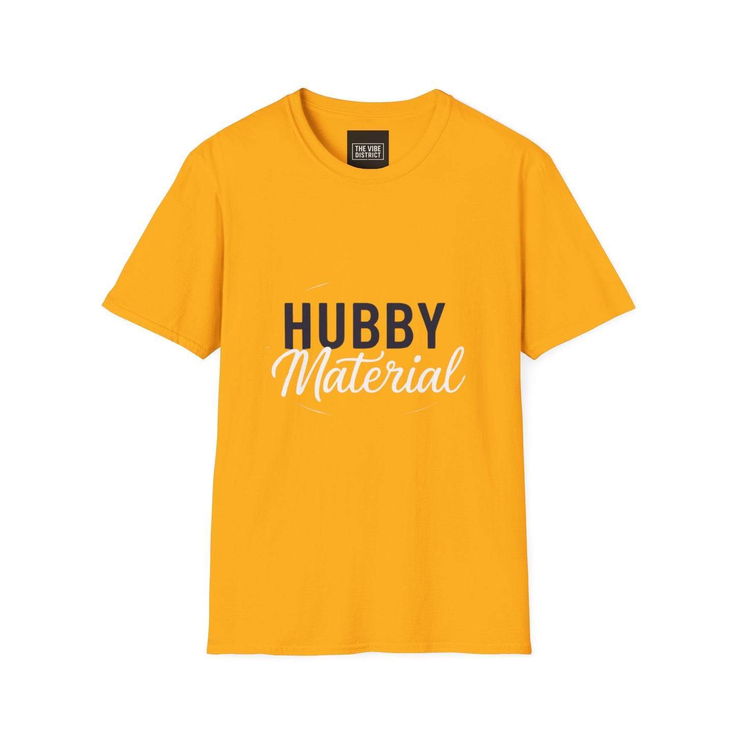 Hubby Unisex Softstyle T-Shirt - Perfect Gift for Father's Day, Anniversaries, and Celebrations