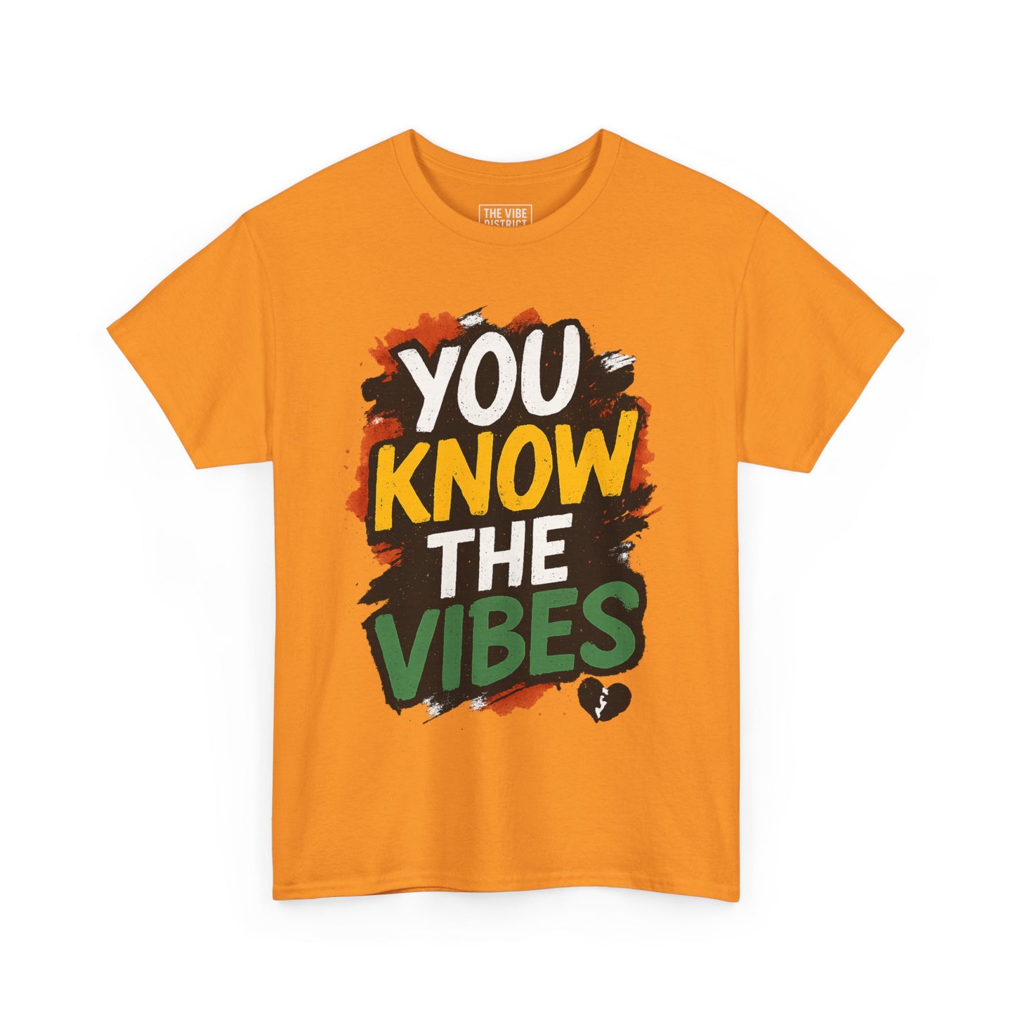Vibrant Vibes Tee | Unisex Heavy Cotton Shirt, Casual Wear, Gift for Friends, Summer Outfit, Motivational T-Shirt, Festival Fashion