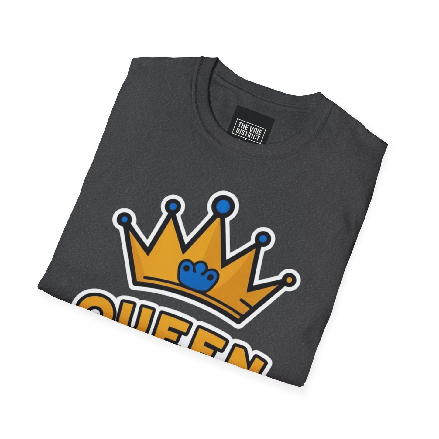 Queen of Snacks Unisex Softstyle T-Shirt - Fun & Comfortable Graphic Tee for Snack Lovers