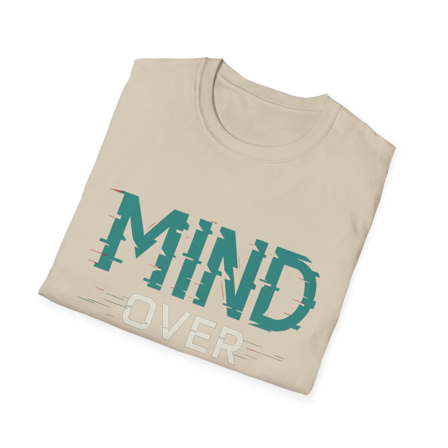 Mind Over Matter Unisex Softstyle T-Shirt - Motivational Graphic Tee