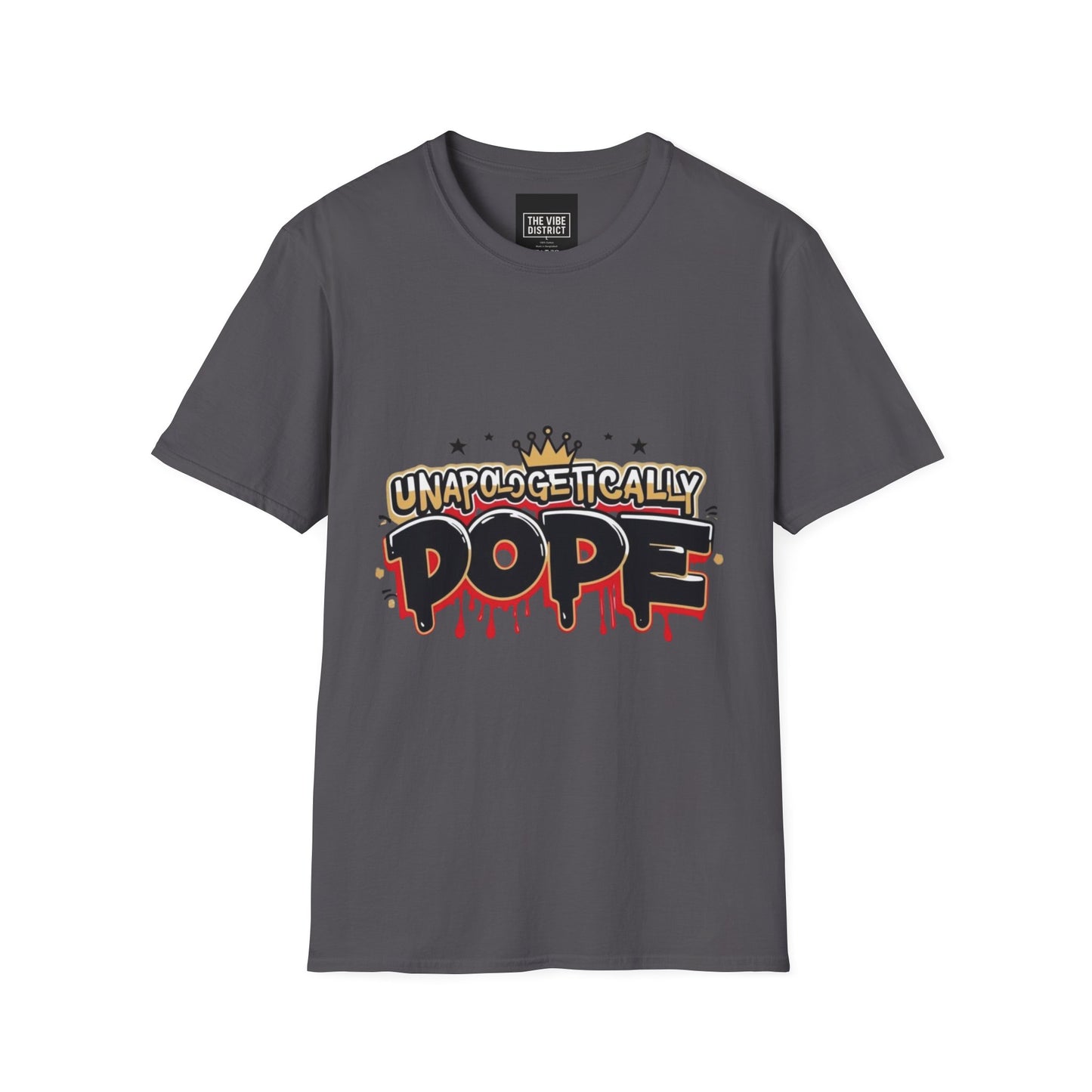 Unisex 'Unapologetically Dope' T-Shirt - Trendy Graphic Tee for Confident Fashion Lovers