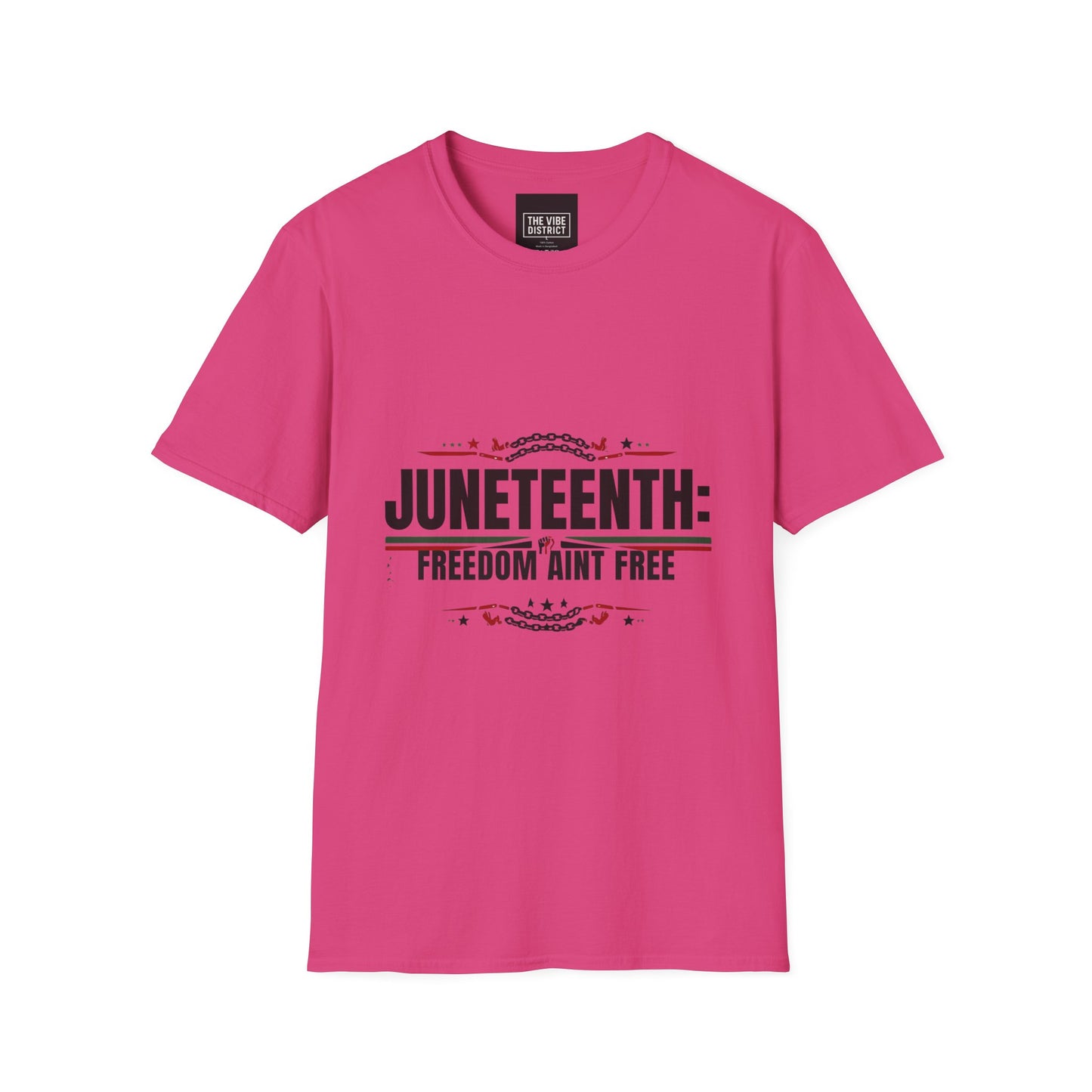 Juneteenth Freedom Ain't Free Unisex Softstyle T-Shirt