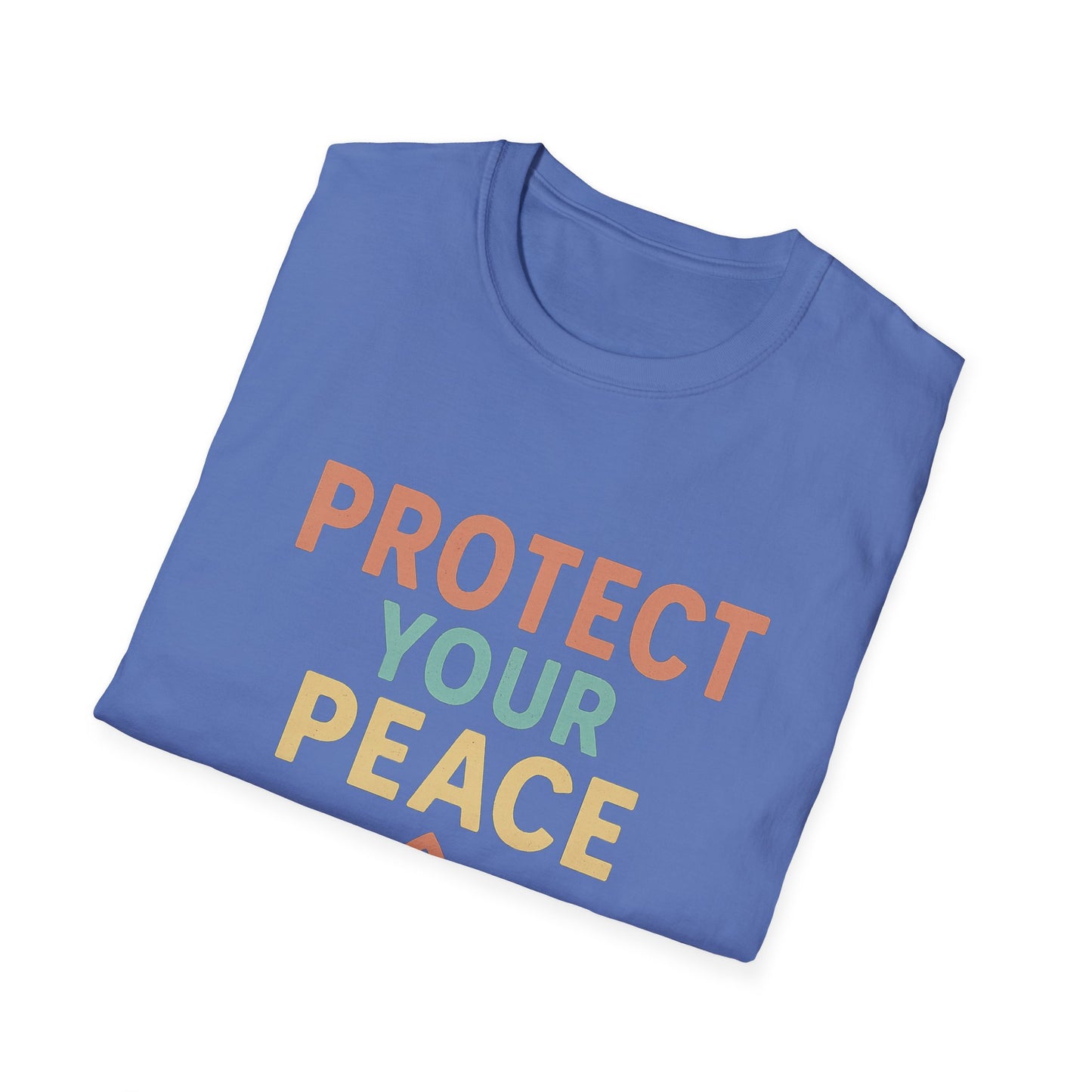 Protect Your Peace T-Shirt, Unisex Motivational Tee, Mindfulness Apparel, Gift for Yoga Lovers, Stress Relief Shirt