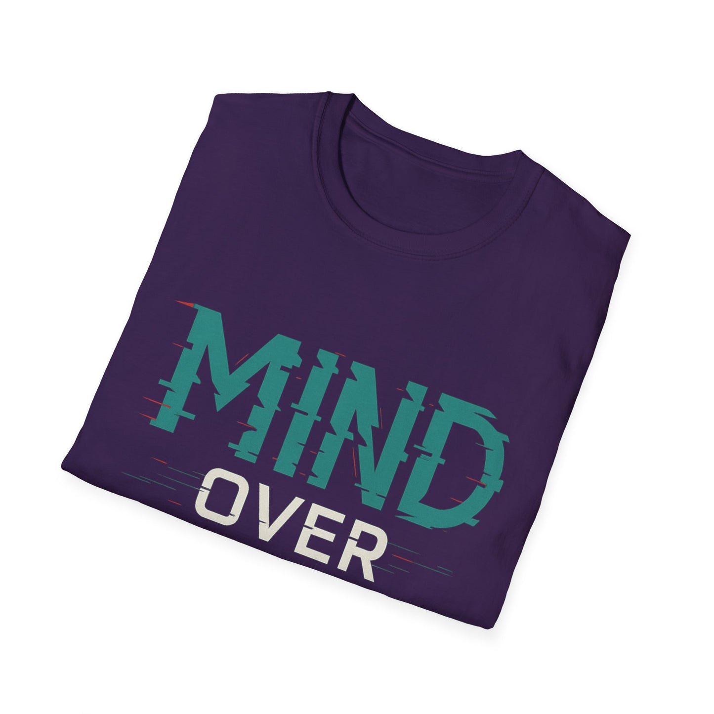 Mind Over Matter Unisex Softstyle T-Shirt - Motivational Graphic Tee