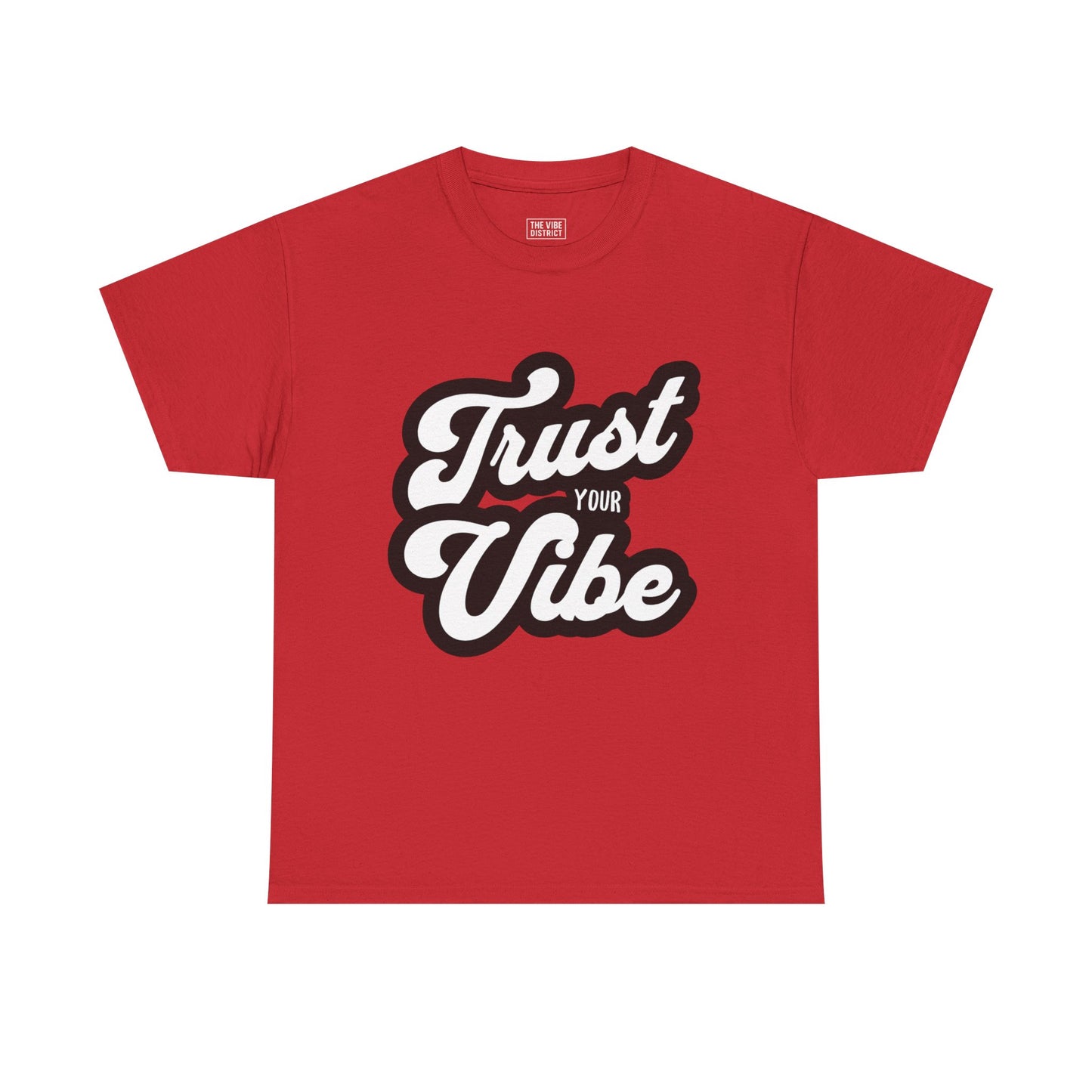 Trust Your Vibe Unisex Cotton Tee, Positive Affirmation Shirt, Casual Everyday Wear, Gift for Teens, Birthday, Inspirational Fashion
