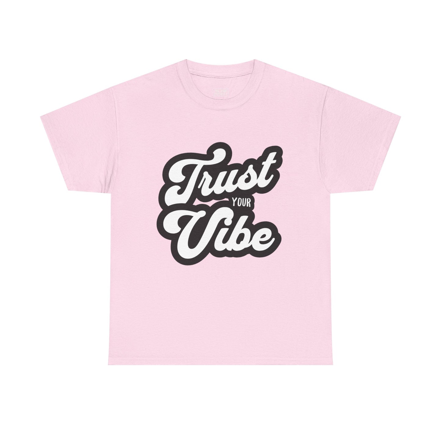 Trust Your Vibe Unisex Cotton Tee, Positive Affirmation Shirt, Casual Everyday Wear, Gift for Teens, Birthday, Inspirational Fashion