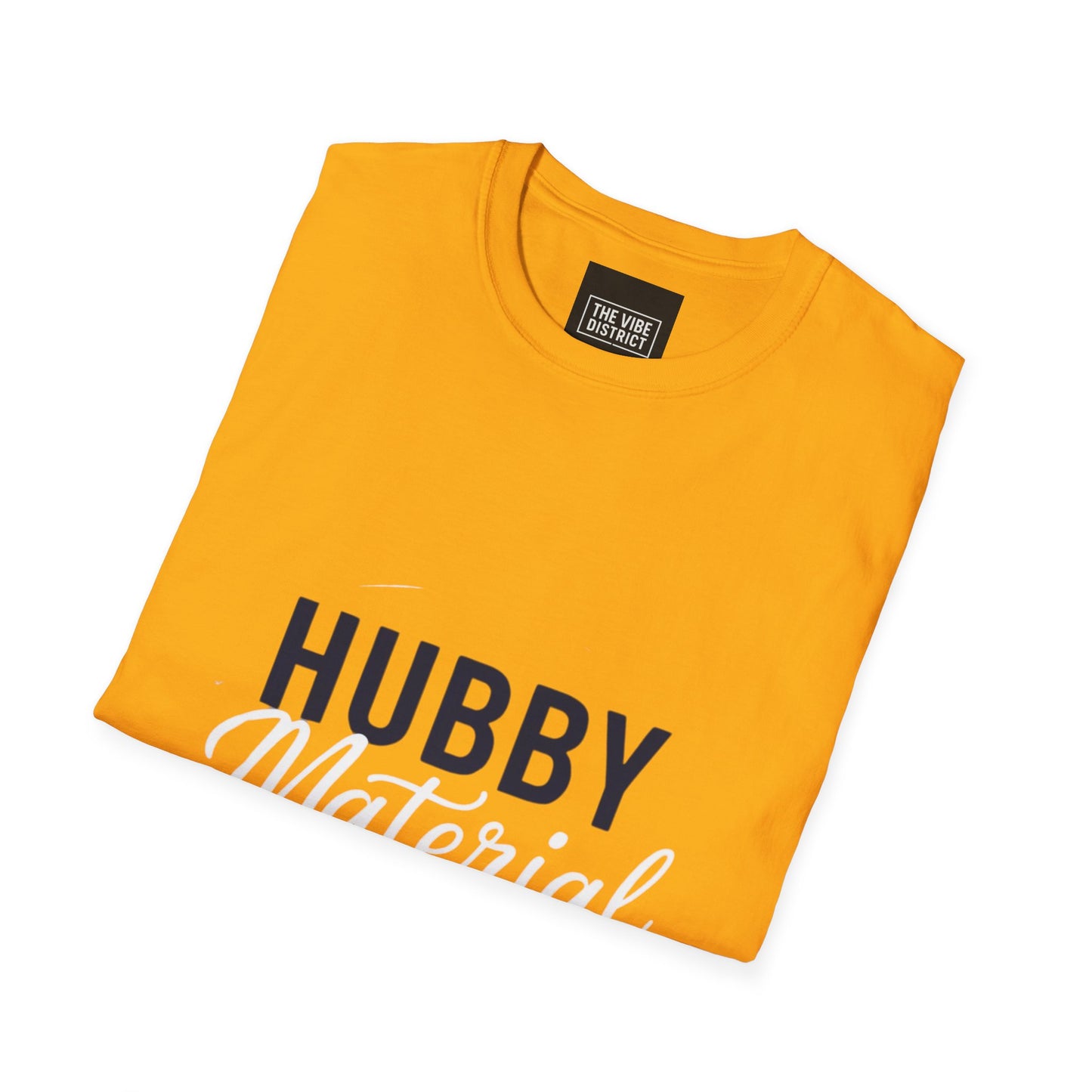 Hubby Unisex Softstyle T-Shirt - Perfect Gift for Father's Day, Anniversaries, and Celebrations