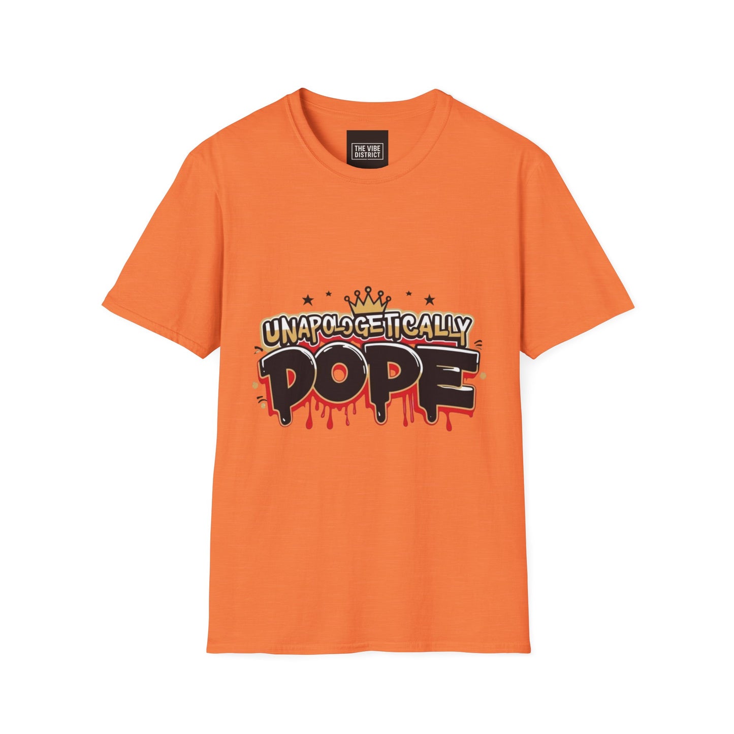 Unisex 'Unapologetically Dope' T-Shirt - Trendy Graphic Tee for Confident Fashion Lovers