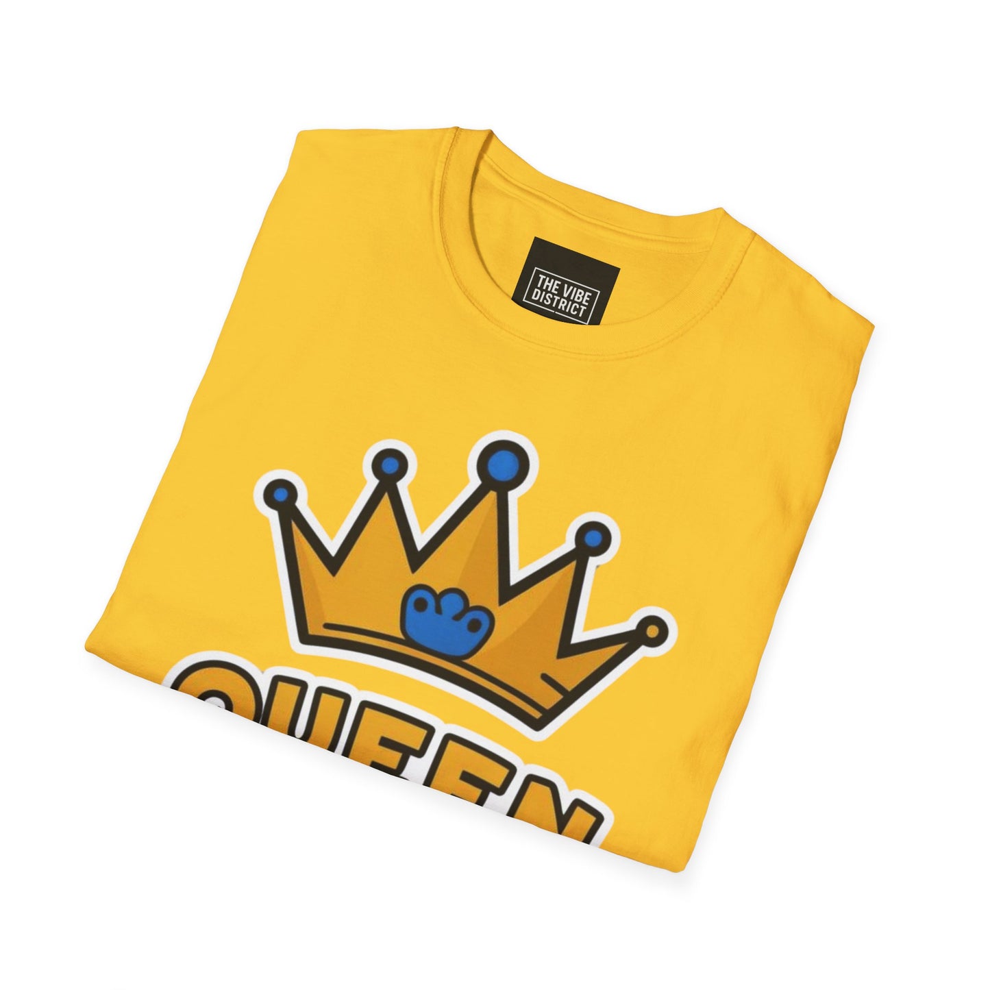 Queen of Snacks Unisex Softstyle T-Shirt - Fun & Comfortable Graphic Tee for Snack Lovers