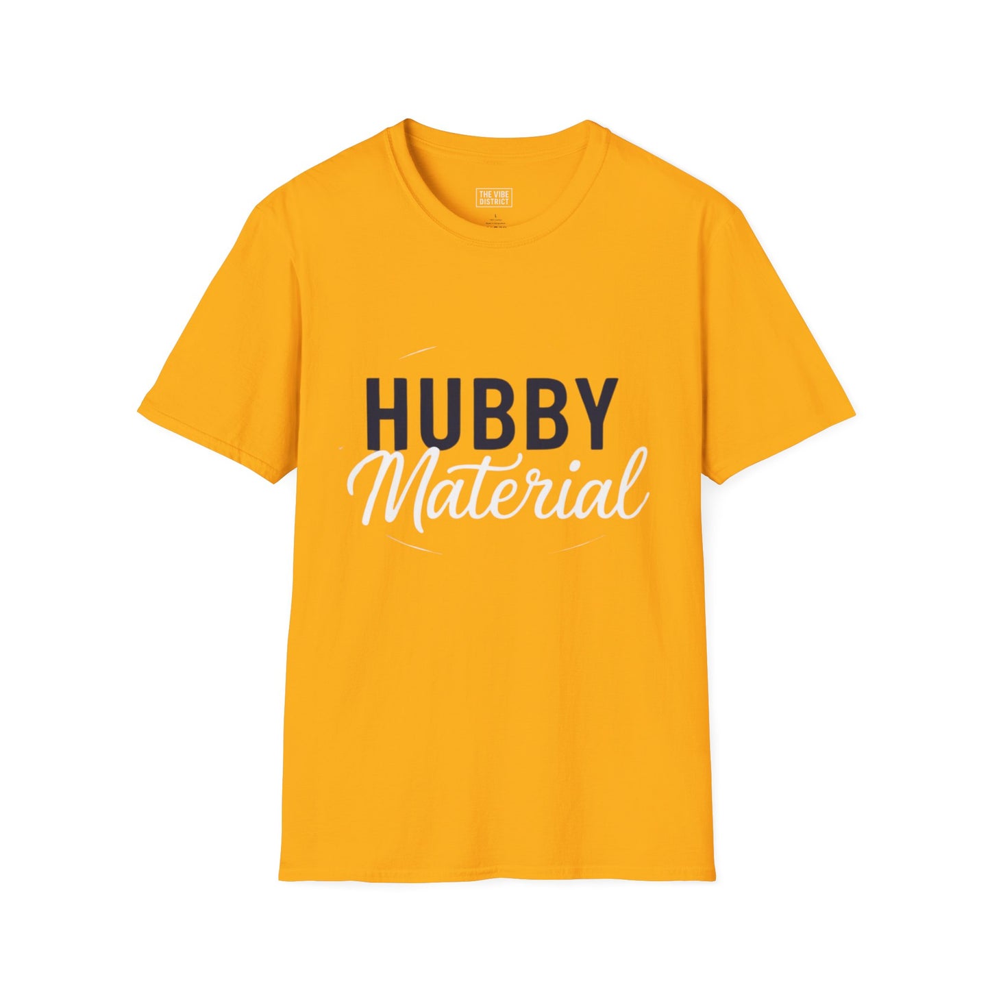 Hubby Unisex Softstyle T-Shirt - Perfect Gift for Father's Day, Anniversaries, and Celebrations