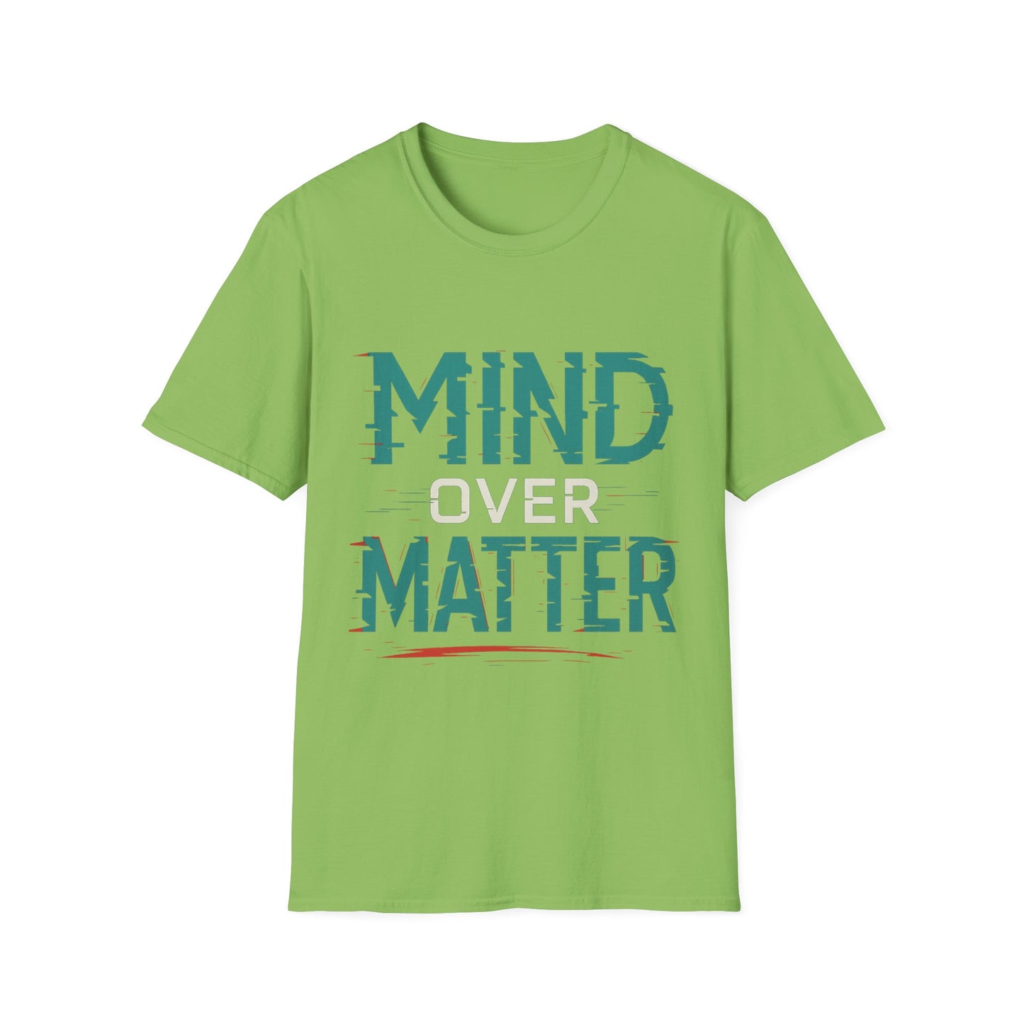 Mind Over Matter Unisex Softstyle T-Shirt - Motivational Graphic Tee