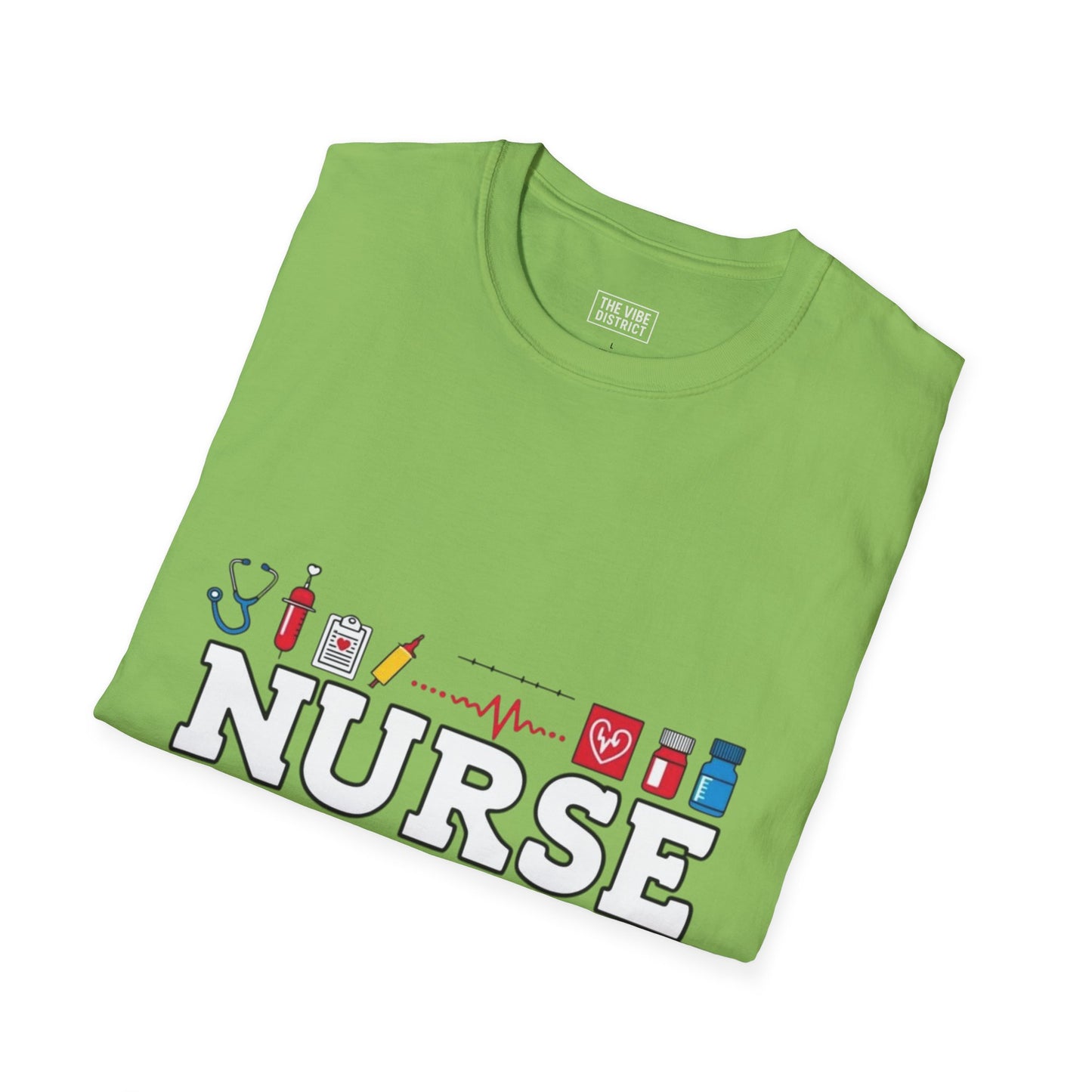 Nurse Appreciation T-Shirt | Unisex Softstyle Tee for Healthcare Heroes | "I'll Be There For You" Design