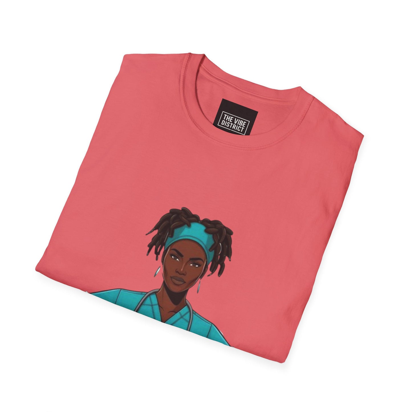 Nurse Graphic T-Shirt - Powered by Purpose - Unisex Softstyle Apparel