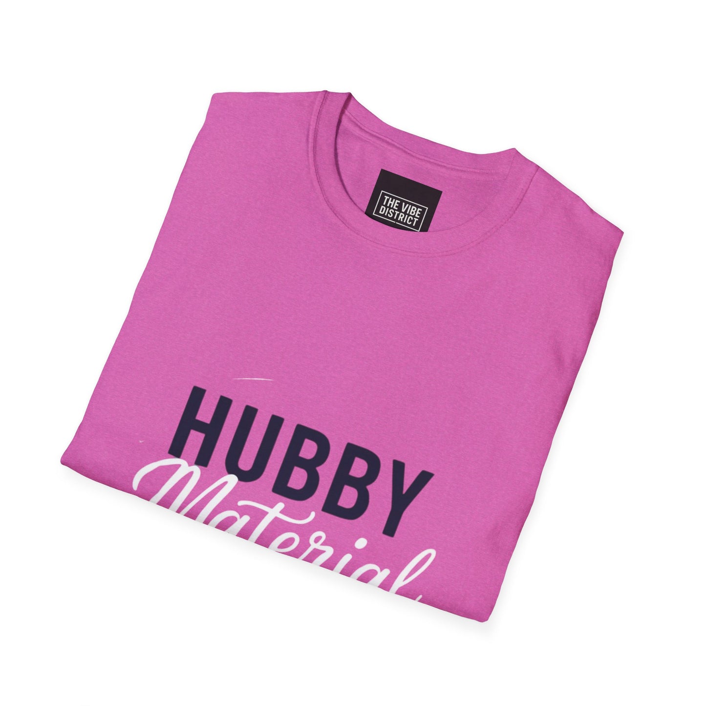 Hubby Unisex Softstyle T-Shirt - Perfect Gift for Father's Day, Anniversaries, and Celebrations