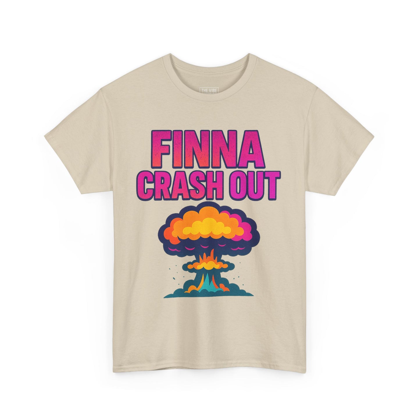 Funny Graphic Tee - Finna Crash Out, Casual Wear, Trendy Streetwear, Gift for Friends, Pop Culture Tees