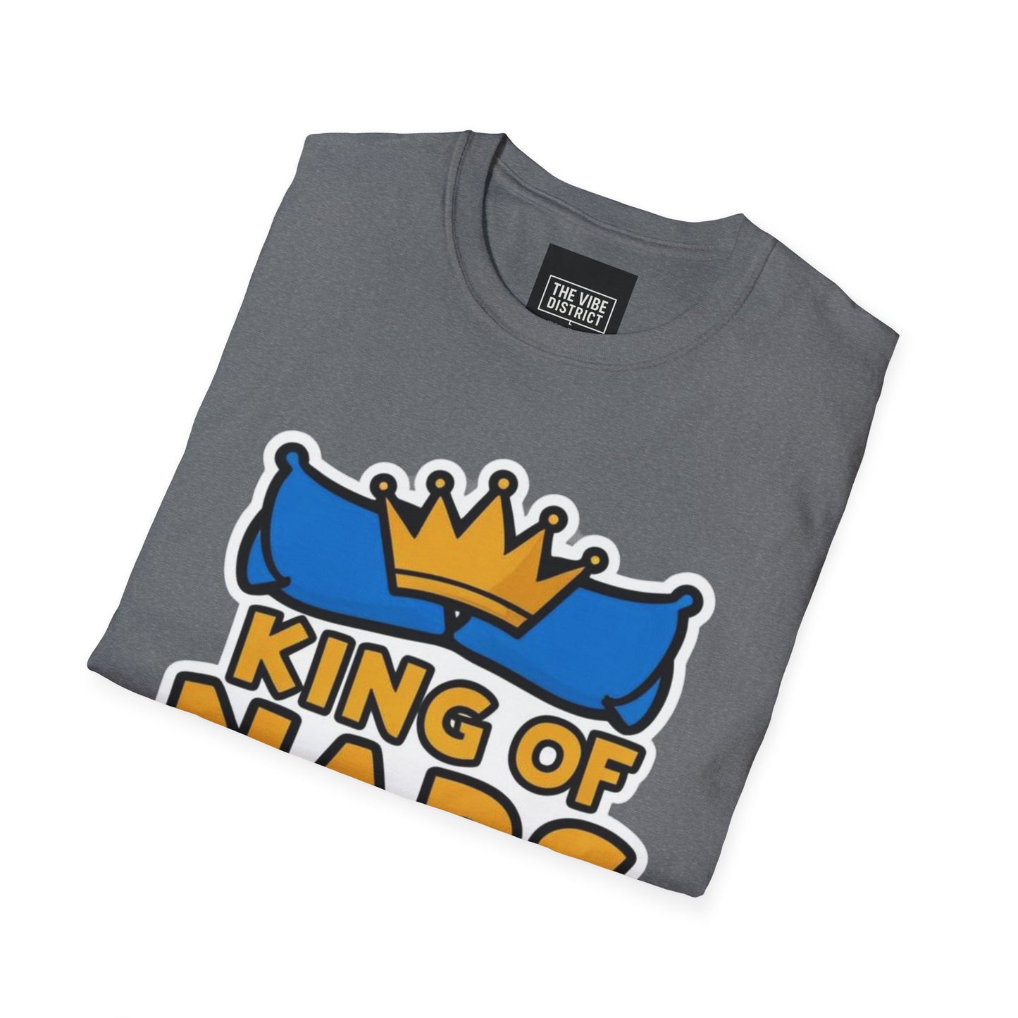 King of Naps Unisex Softstyle T-Shirt - Perfect Gift for Sleep Lovers