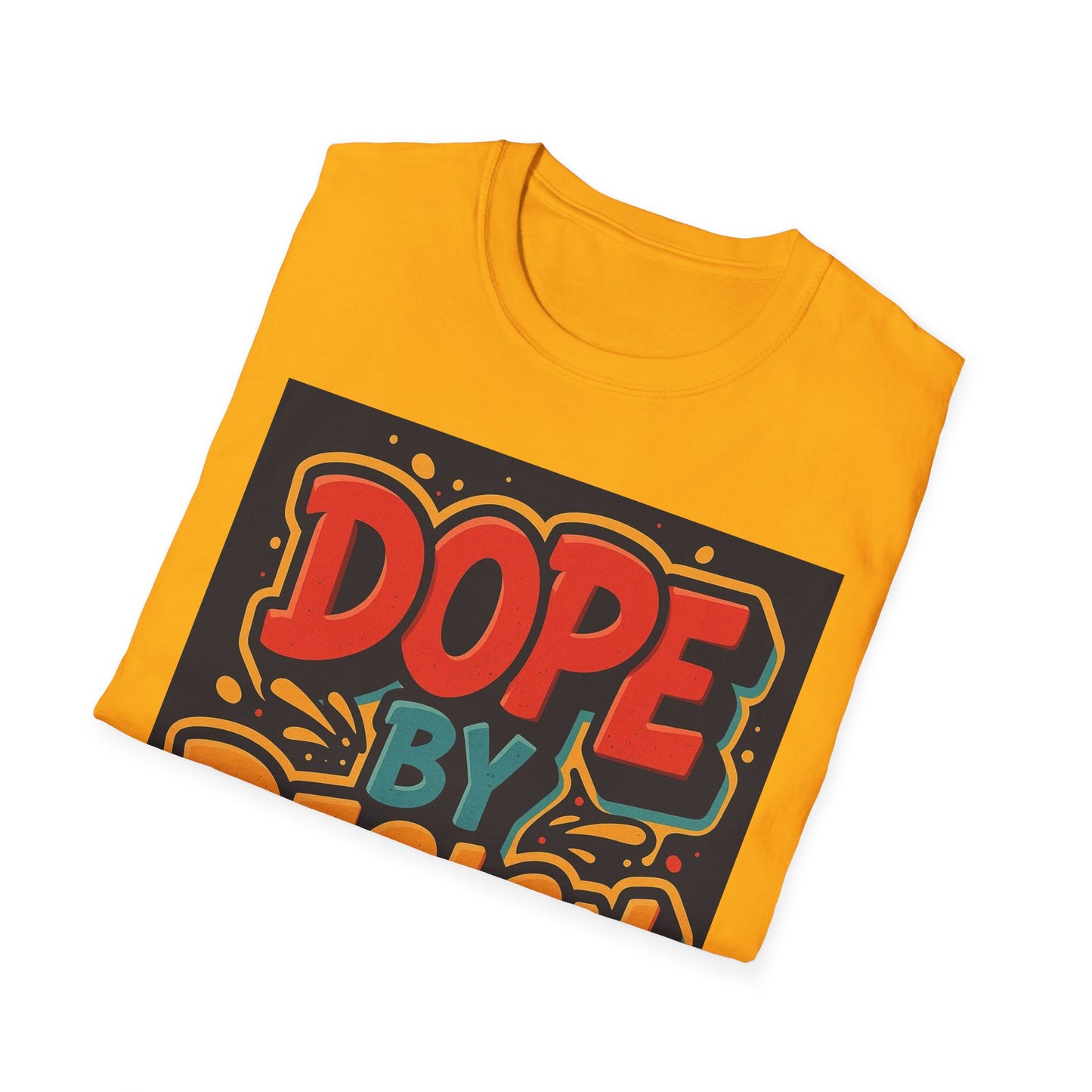 Dope by Design Unisex Softstyle T-Shirt - Vibrant Graphic Tee for Casual Wear