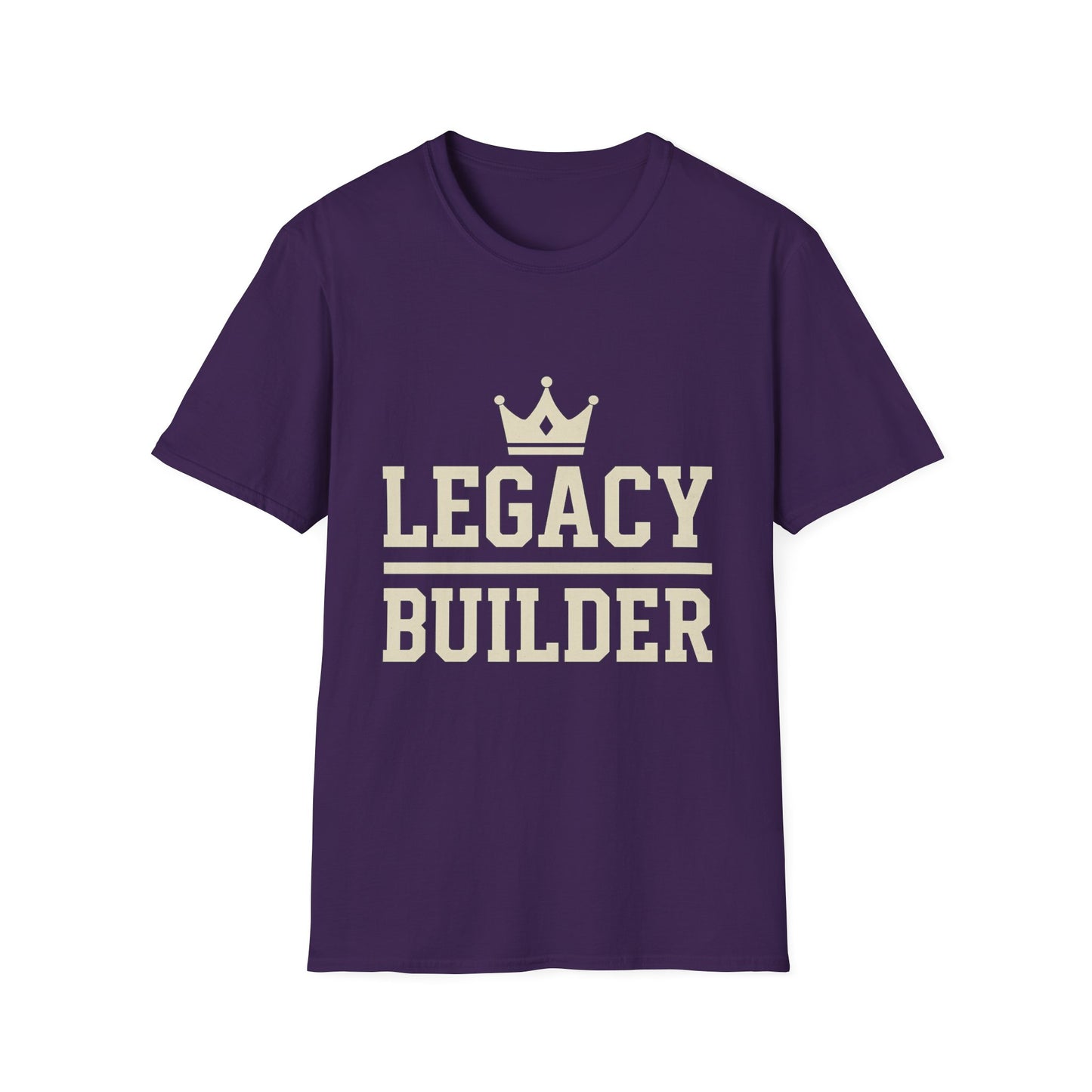 Legacy Builder Unisex Softstyle T-Shirt - Motivational Tee for Inspiration