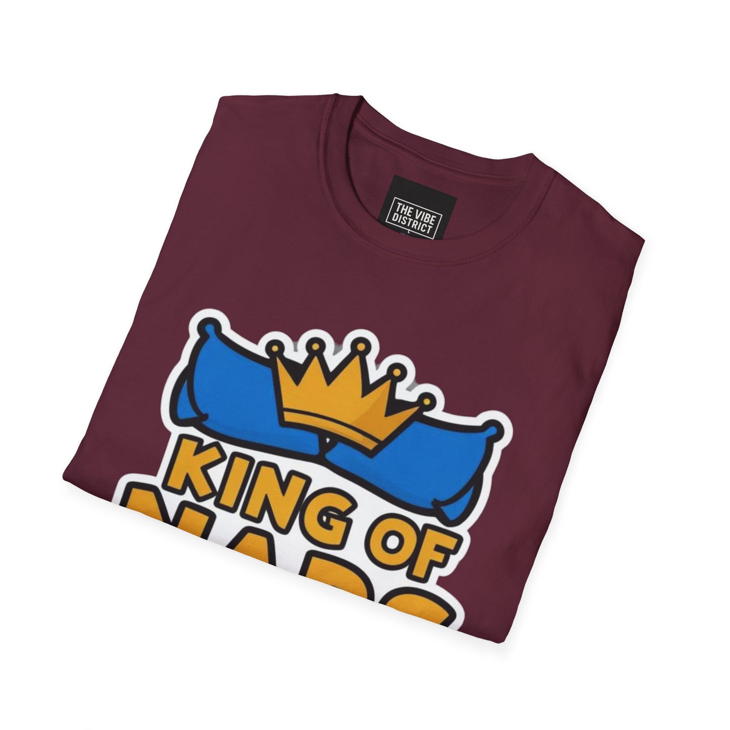 King of Naps Unisex Softstyle T-Shirt - Perfect Gift for Sleep Lovers