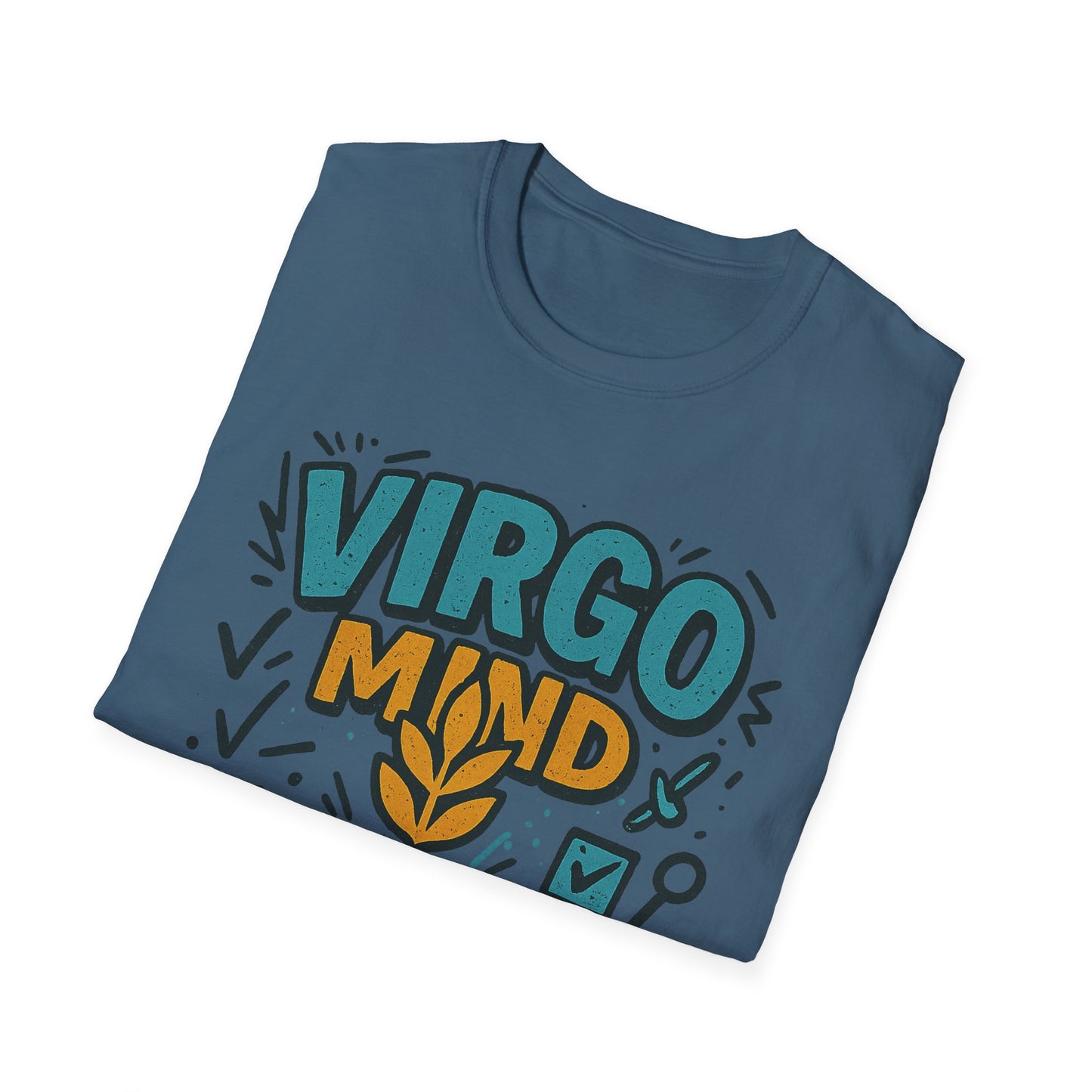 Virgo Mind T-Shirt | Sharp, Focused, Flawless | Astrology Tee, Gift for Virgo, Zodiac Sign Shirt, Unisex Graphic Tee, Birthday Present