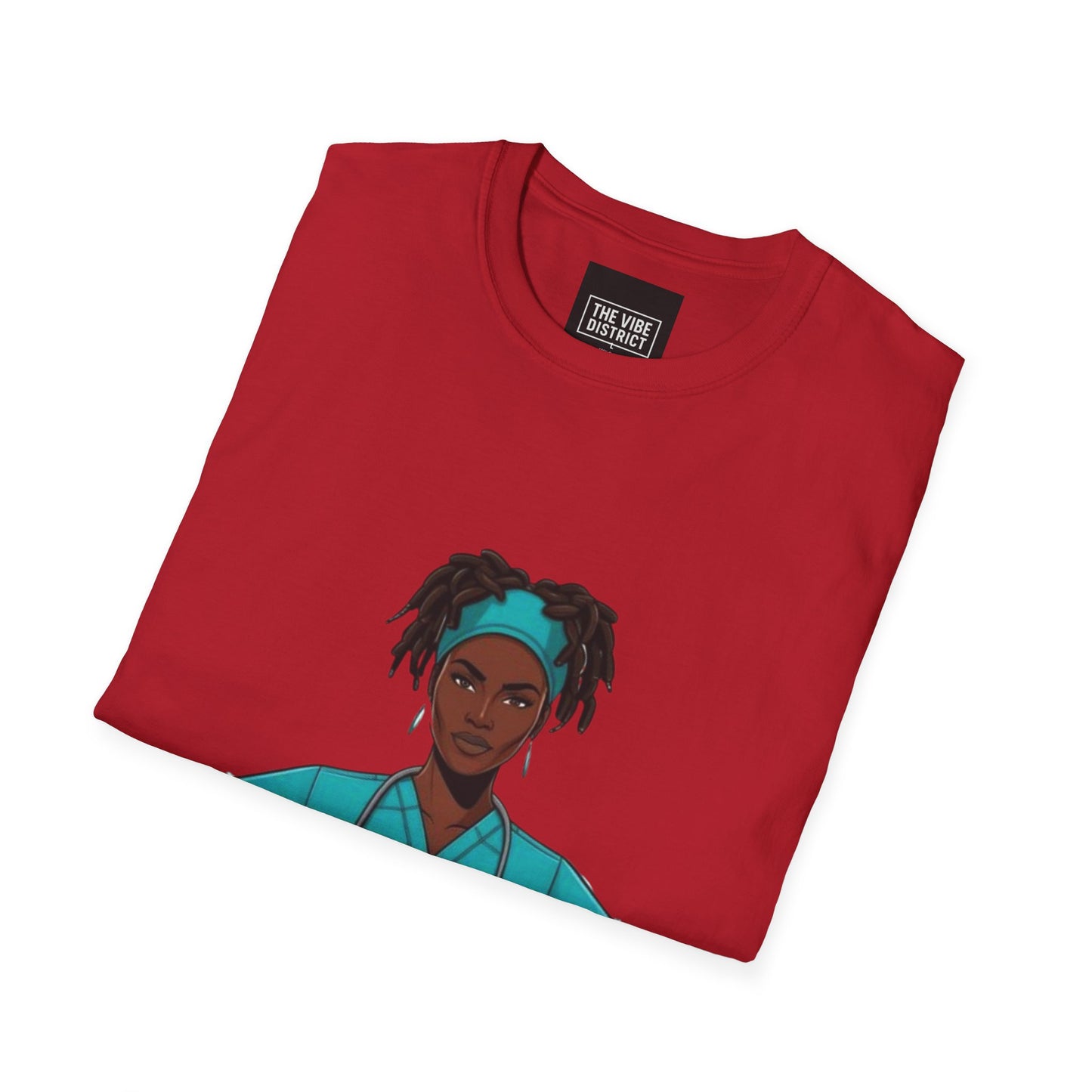 Nurse Graphic T-Shirt - Powered by Purpose - Unisex Softstyle Apparel