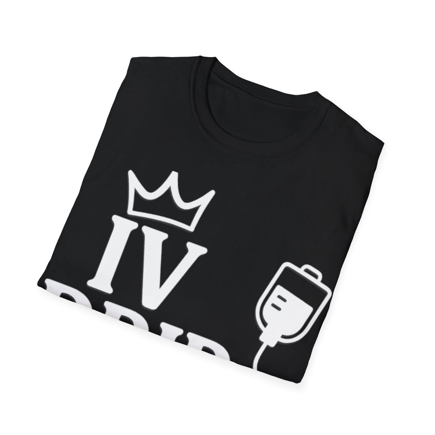 IV Drip Queen Unisex Softstyle T-Shirt - Comfortable and Stylish