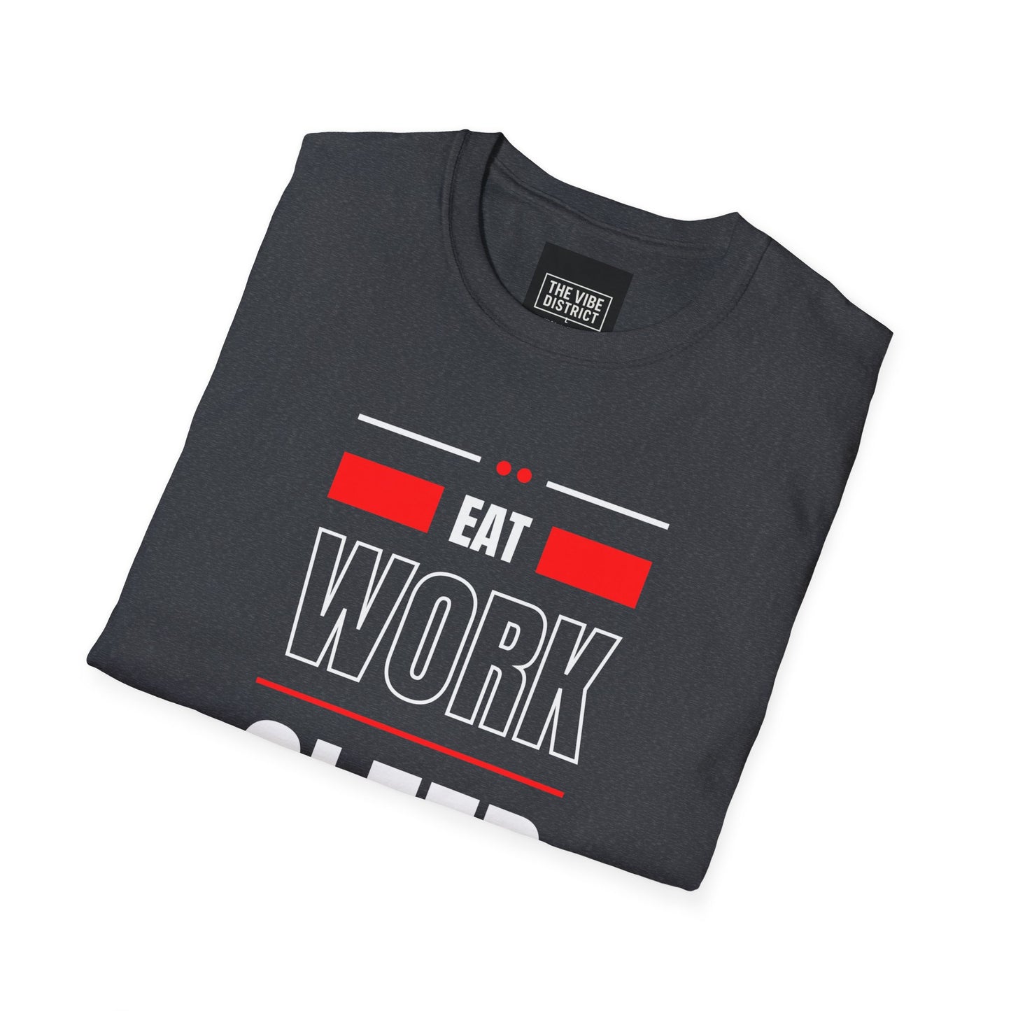 Eat Work Sleep Repeat Unisex Softstyle T-Shirt