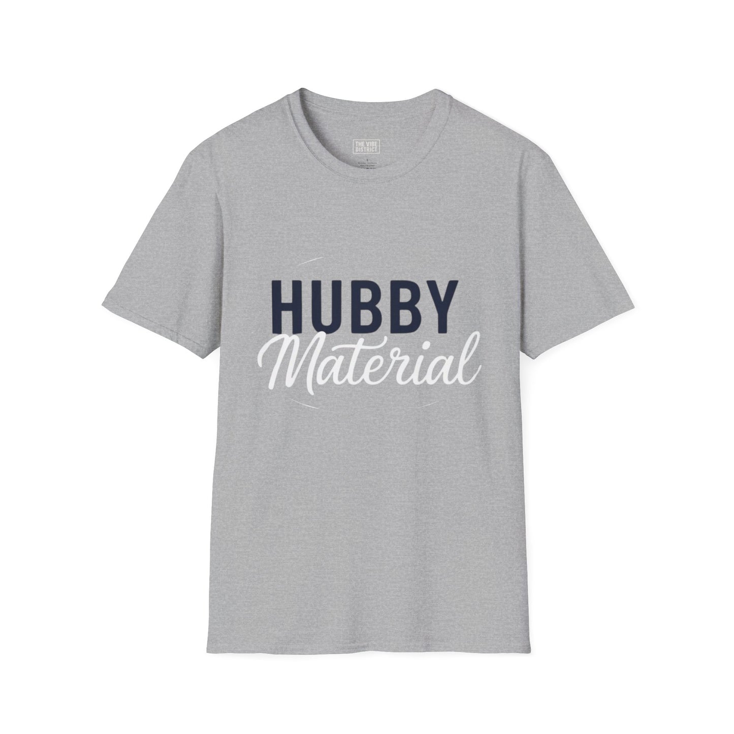 Hubby Unisex Softstyle T-Shirt - Perfect Gift for Father's Day, Anniversaries, and Celebrations