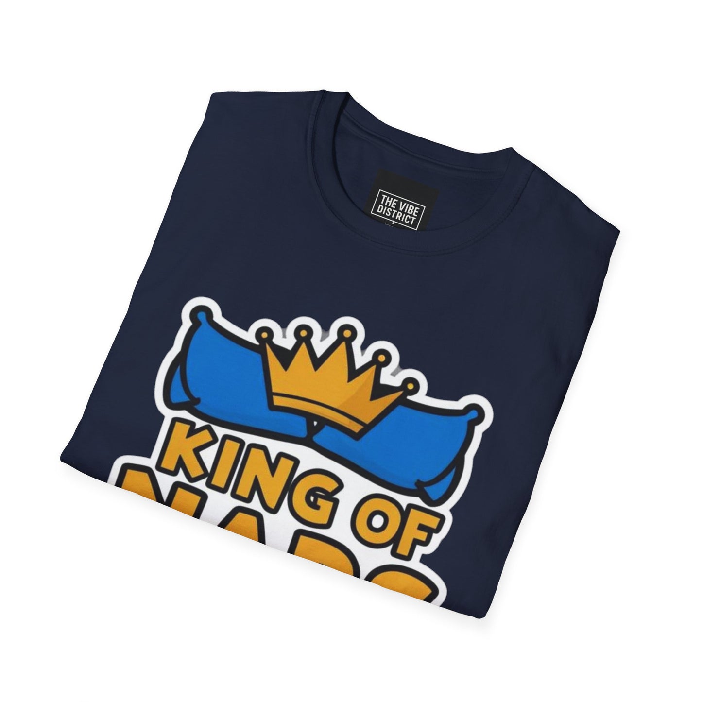 King of Naps Unisex Softstyle T-Shirt - Perfect Gift for Sleep Lovers