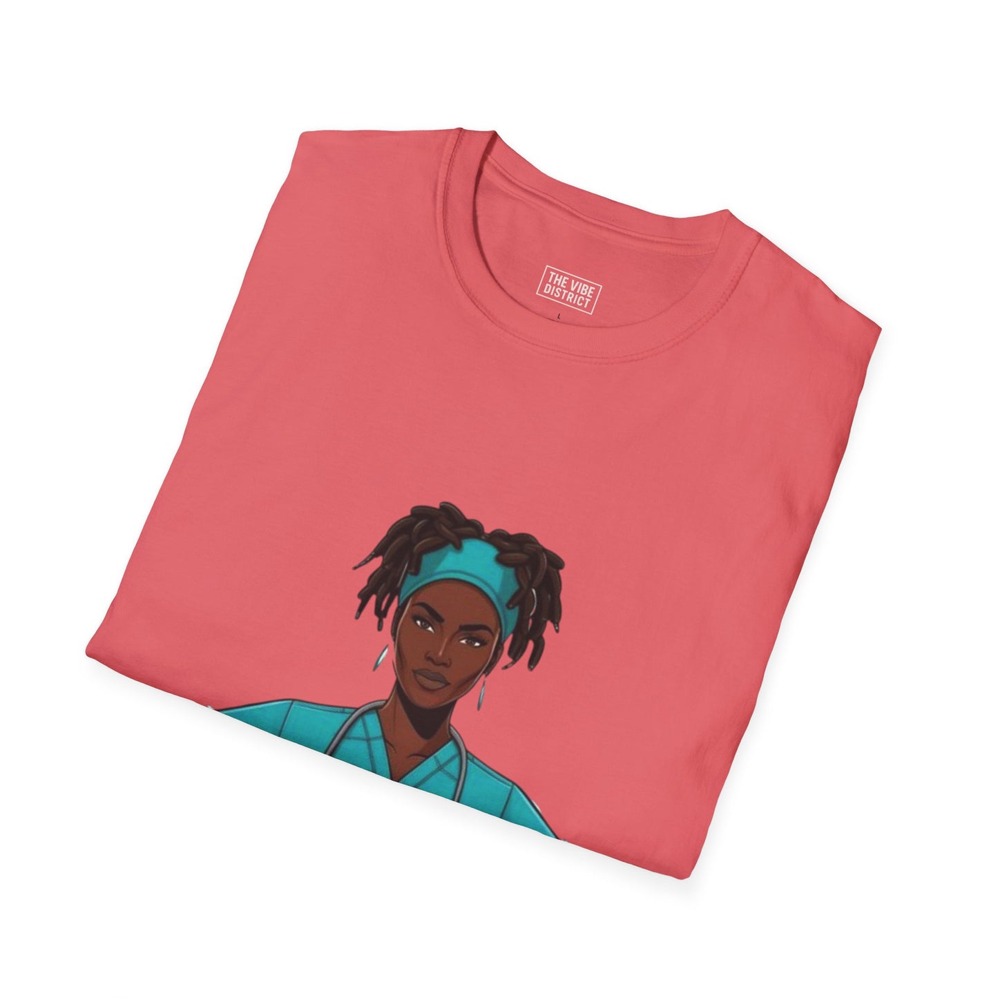 Nurse Graphic T-Shirt - Powered by Purpose - Unisex Softstyle Apparel