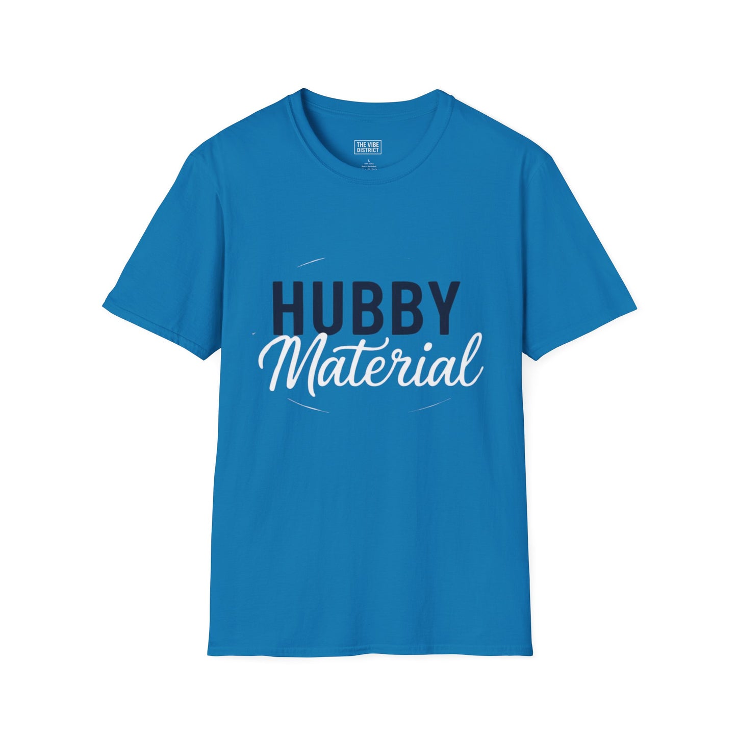 Hubby Unisex Softstyle T-Shirt - Perfect Gift for Father's Day, Anniversaries, and Celebrations