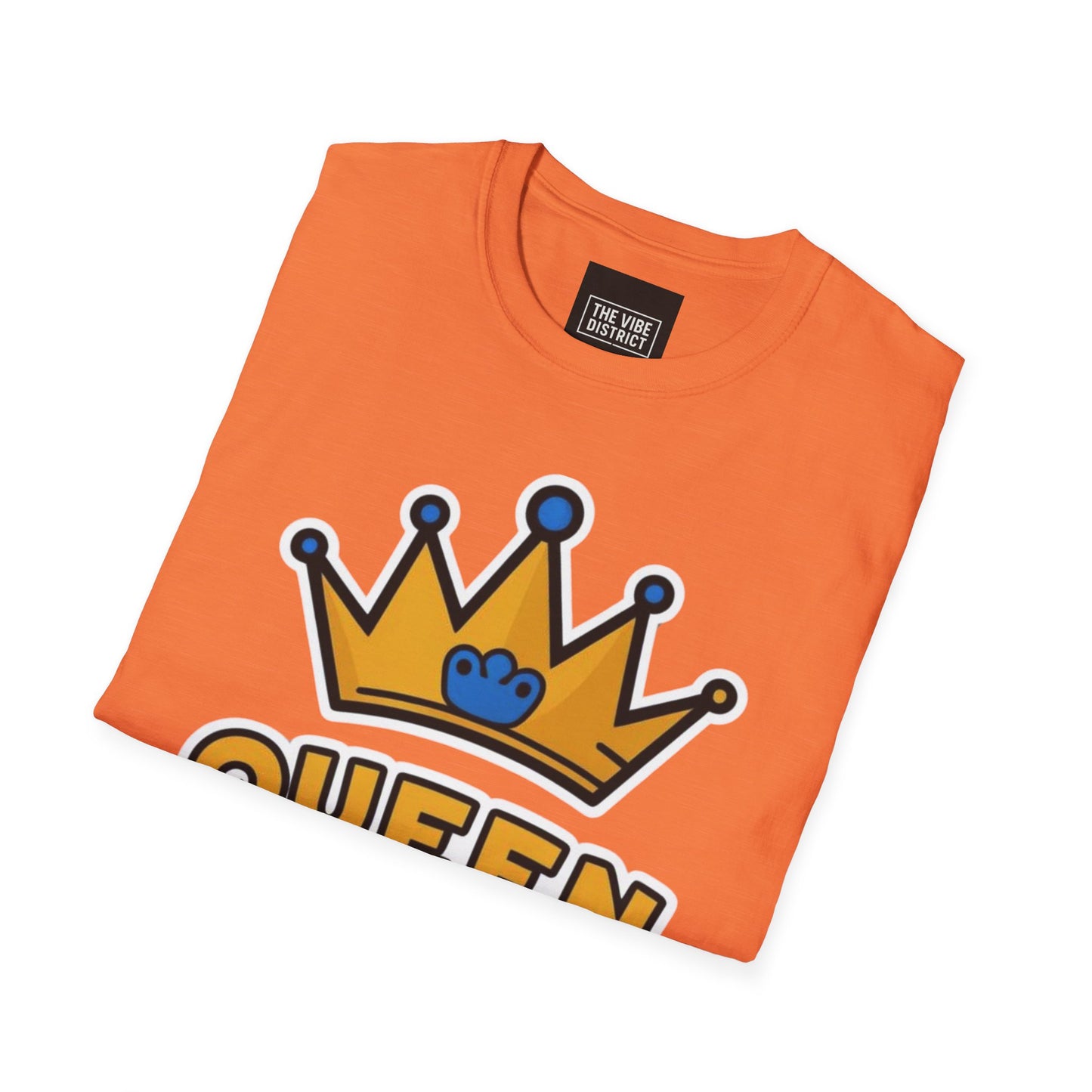 Queen of Snacks Unisex Softstyle T-Shirt - Fun & Comfortable Graphic Tee for Snack Lovers