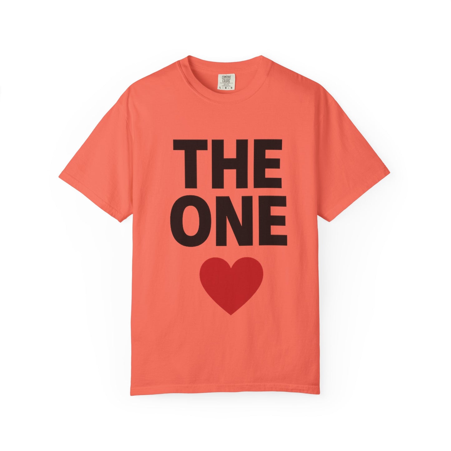 The One Heart Unisex T-shirt | Perfect for Valentine's Day, Couples, Casual Wear, Gift for Loved Ones, Heartfelt Statements