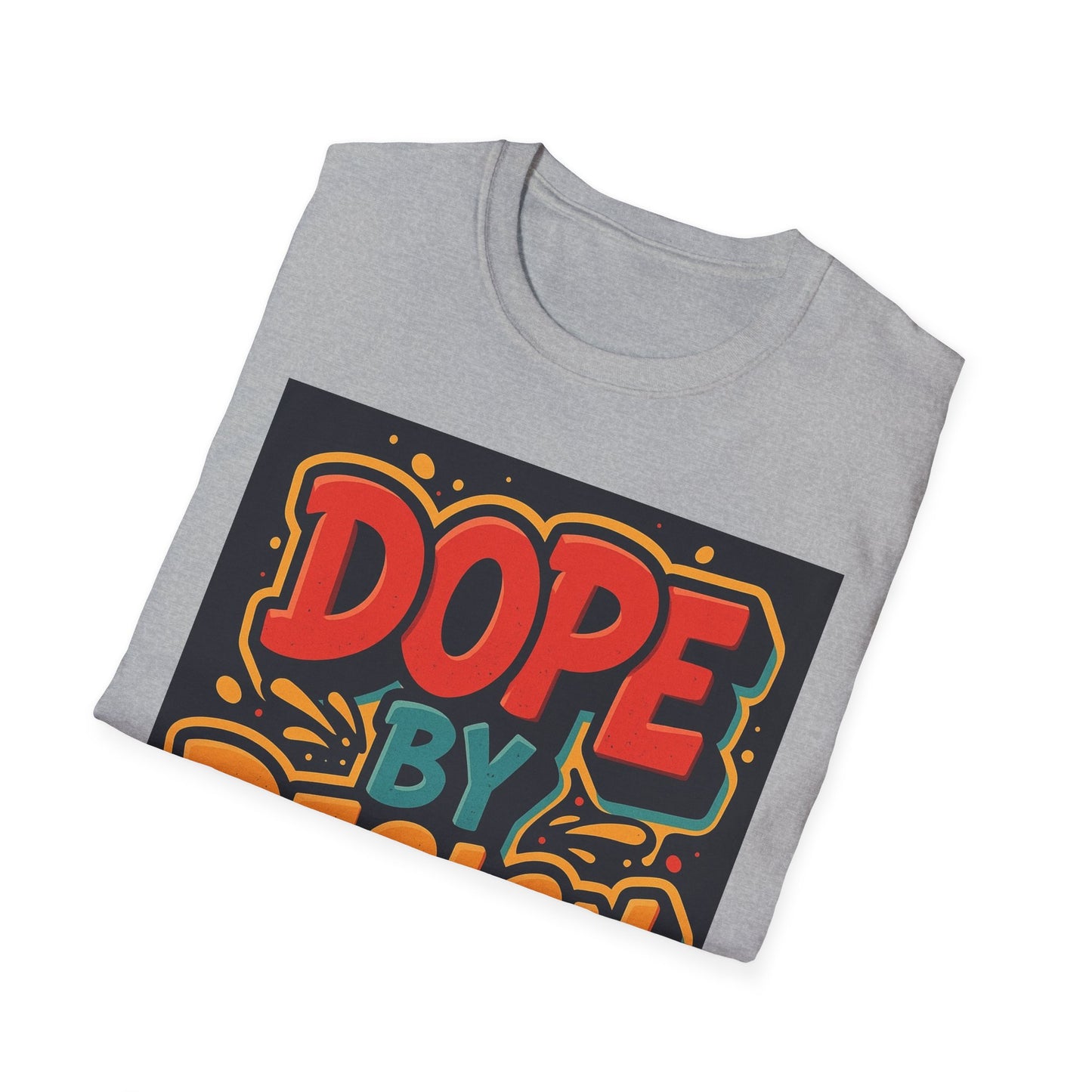 Dope by Design Unisex Softstyle T-Shirt - Vibrant Graphic Tee for Casual Wear