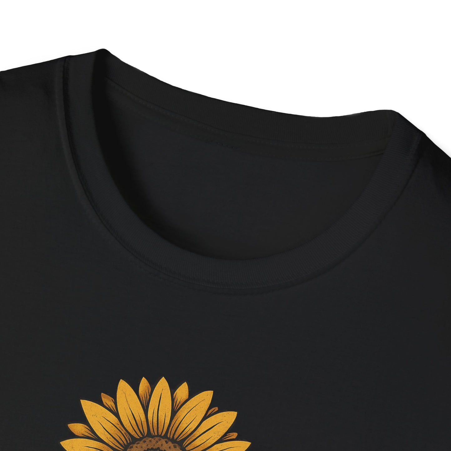 Bloom Through the Concrete Unisex Softstyle T-Shirt, Inspirational Tee, Nature Lover Gift, Motivational Shirt, Gardening Outfit