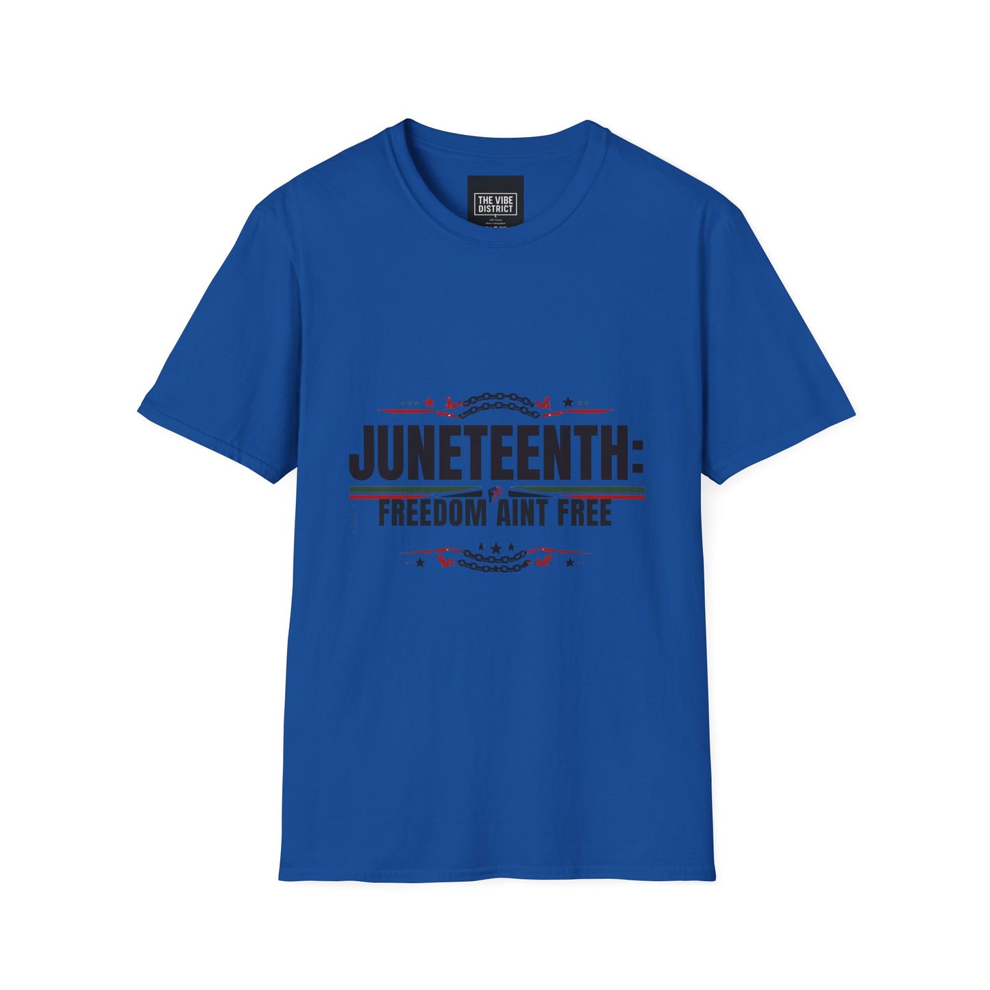 Juneteenth Freedom Ain't Free Unisex Softstyle T-Shirt