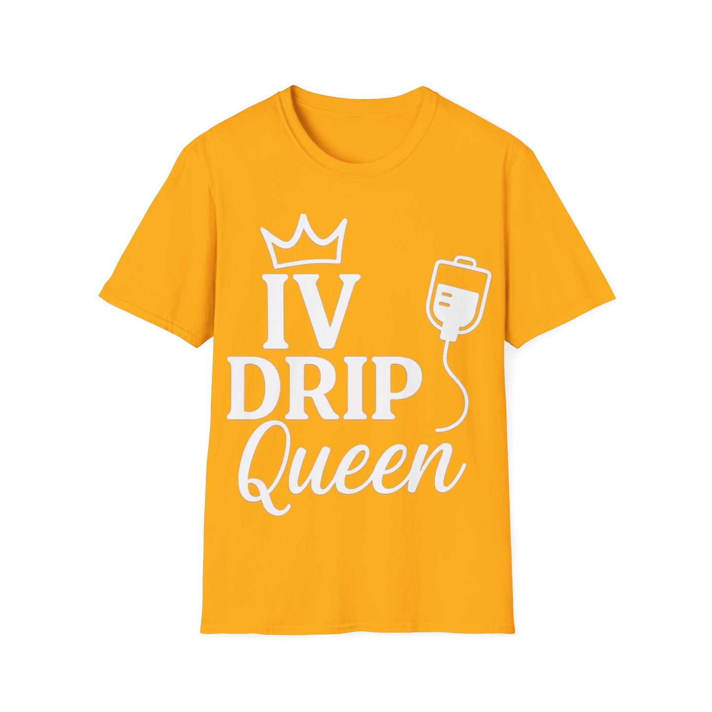 IV Drip Queen Unisex Softstyle T-Shirt - Comfortable and Stylish